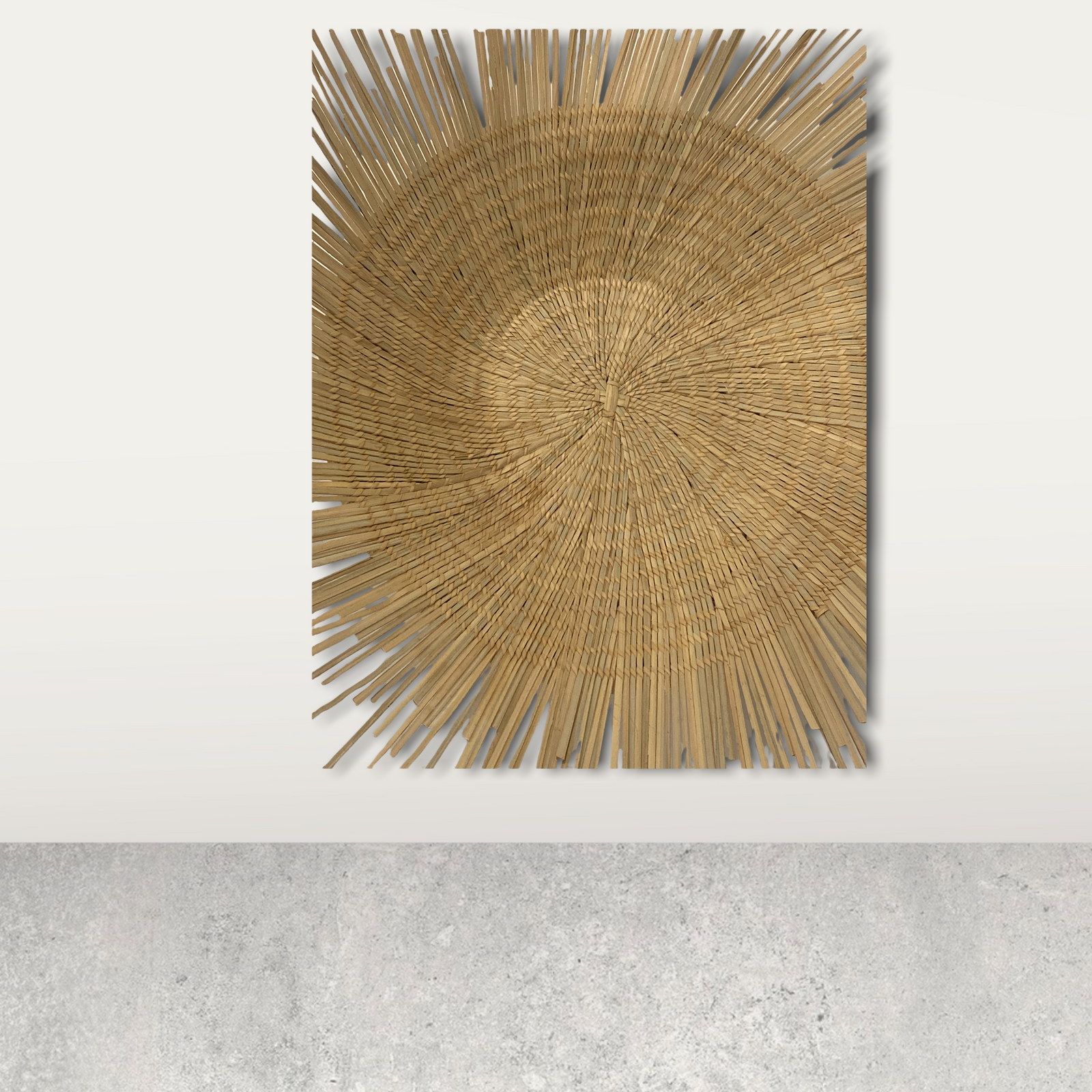 Malawi Sun Wall basket - plane 50cm