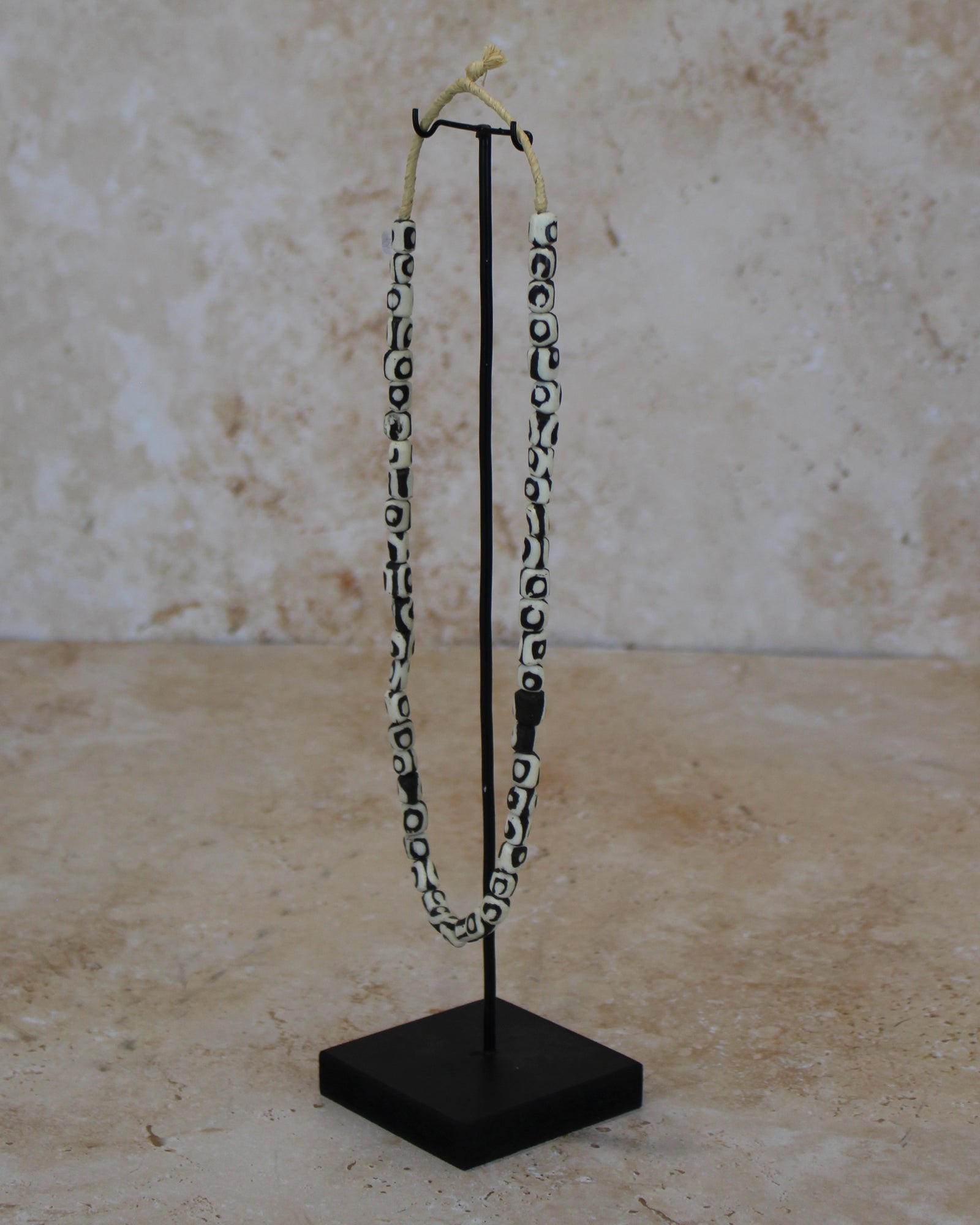 Kenya Bone Bead Necklace - 235.1