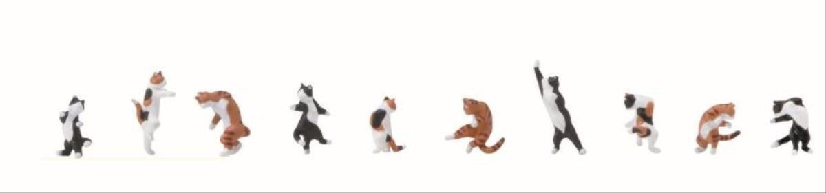 Ninja Cats Terrarium Figures 28853