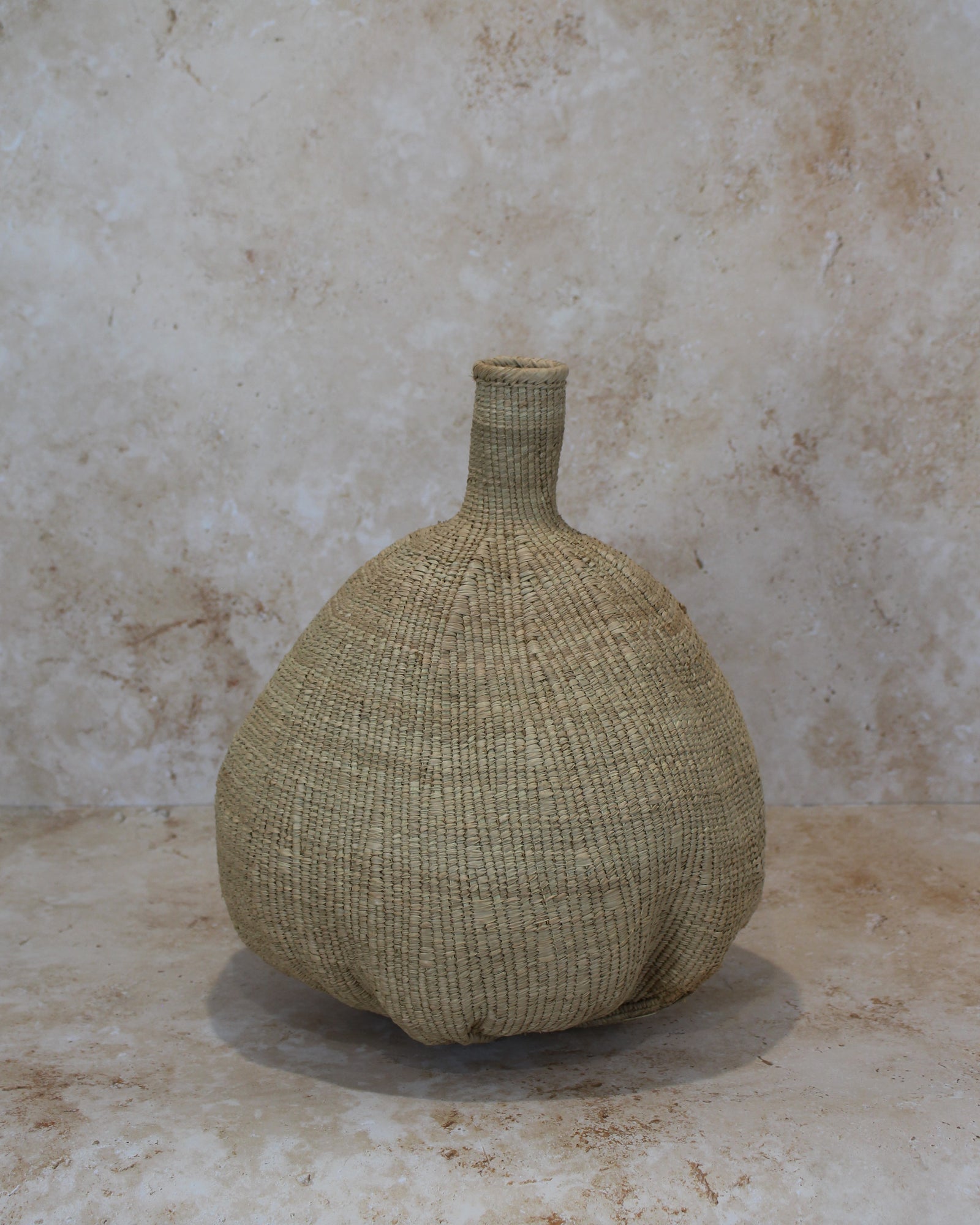 Garlic Gourd woven basket - Zimbabwe - 126.7