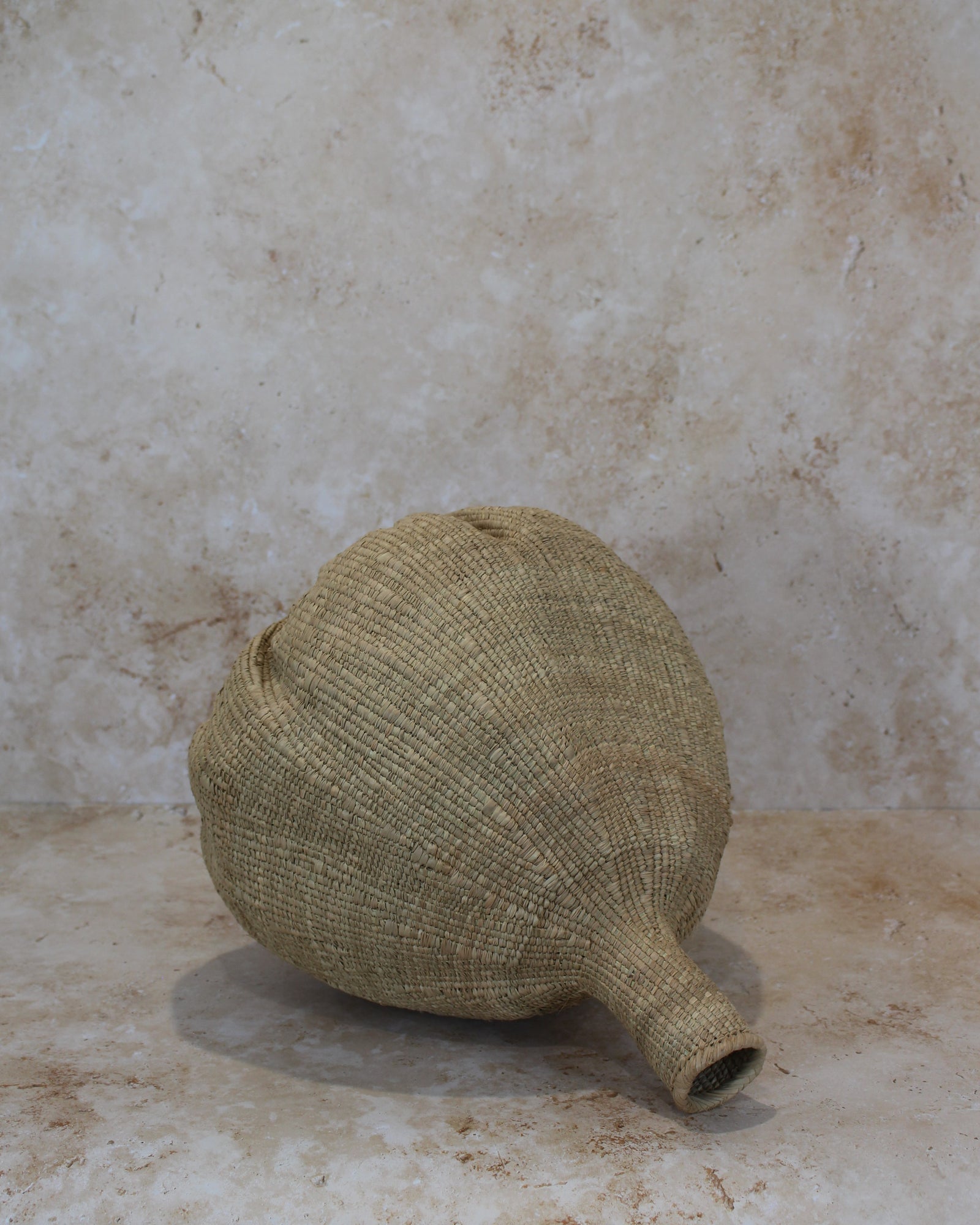 Garlic Gourd woven basket - Zimbabwe - 126.7