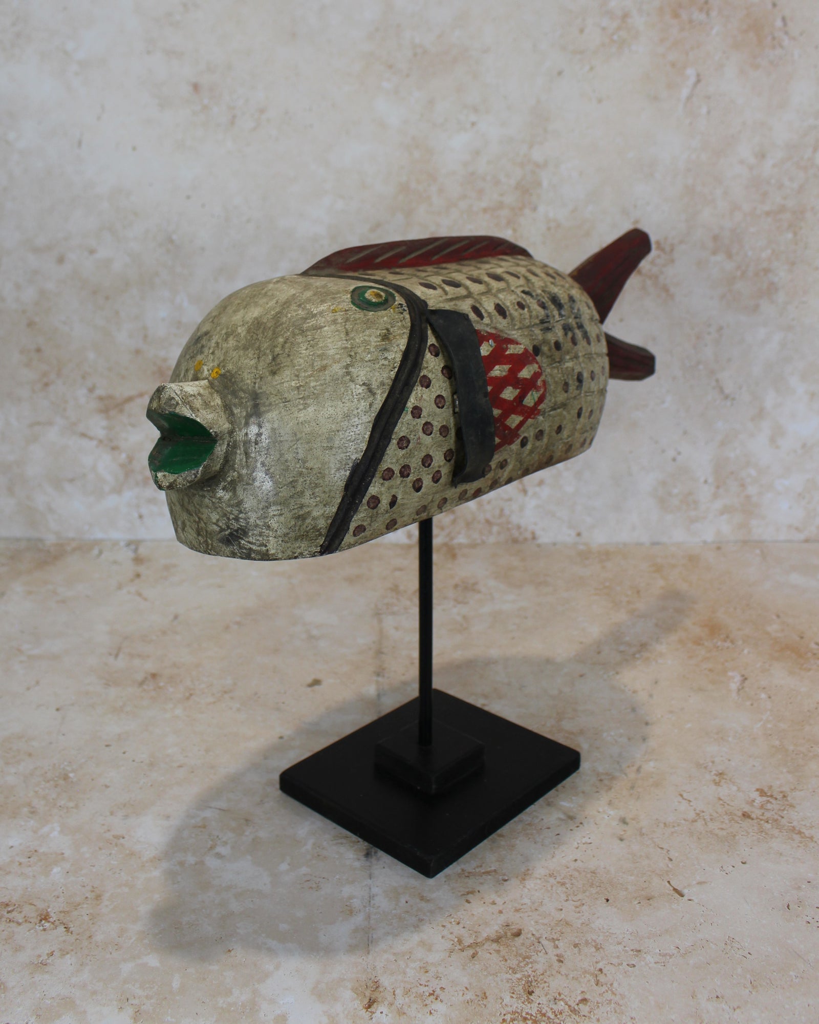 Mali Bozo Puppet Fish White - 175.2