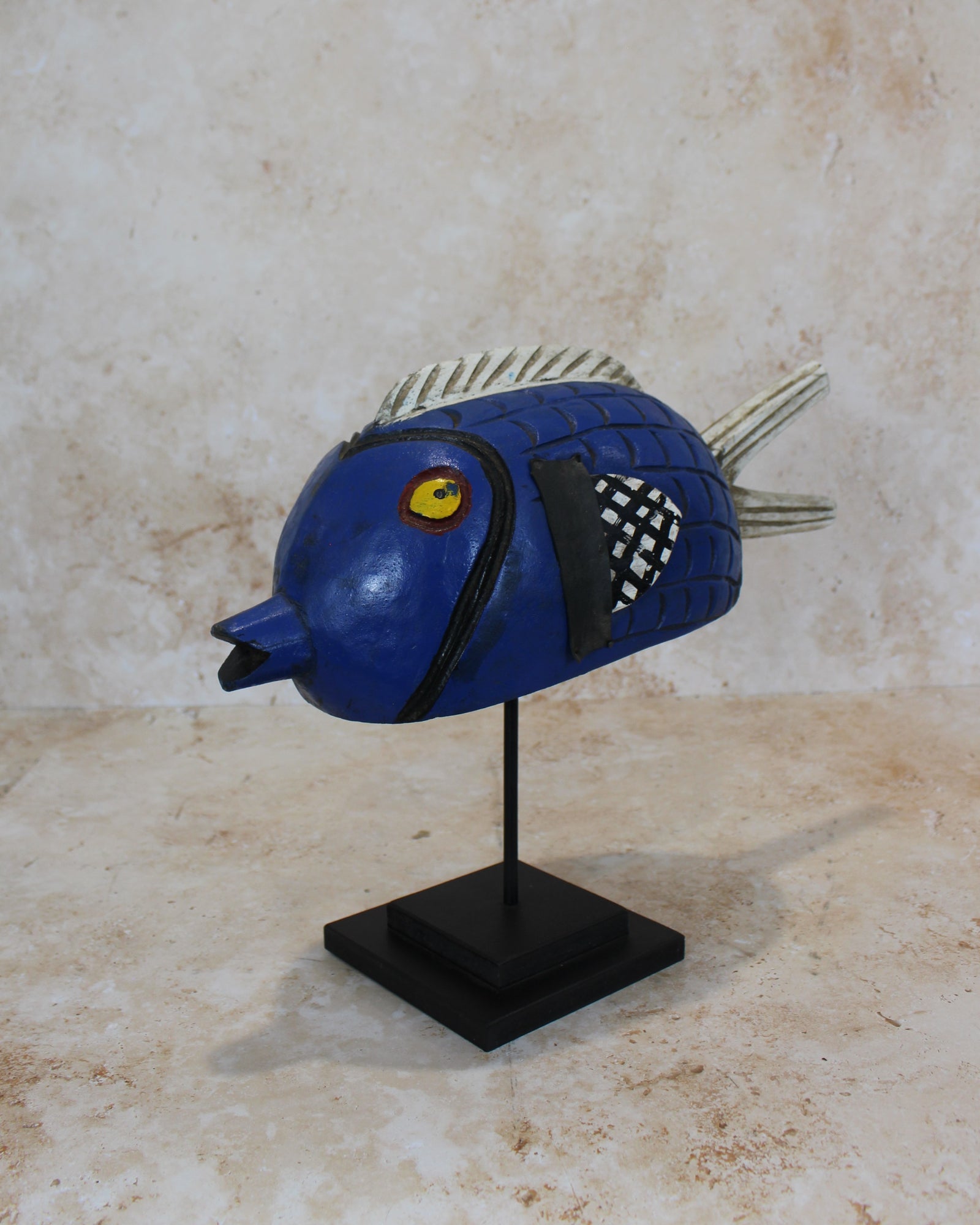 Mali Bozo Puppet Fish Blue - 175.1