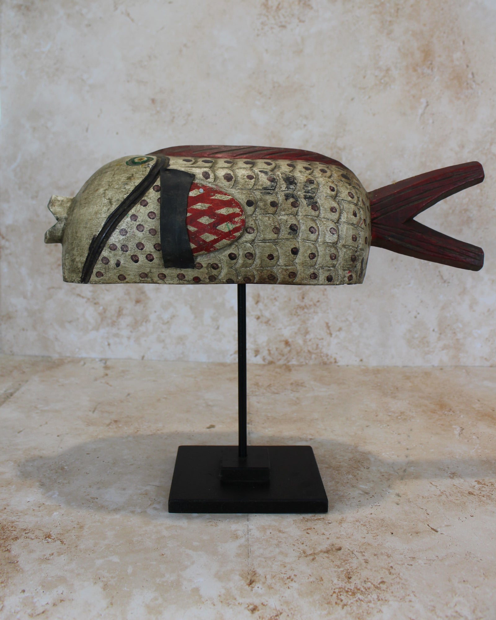 Mali Bozo Puppet Fish White - 175.2