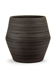 Planter L Black Construct