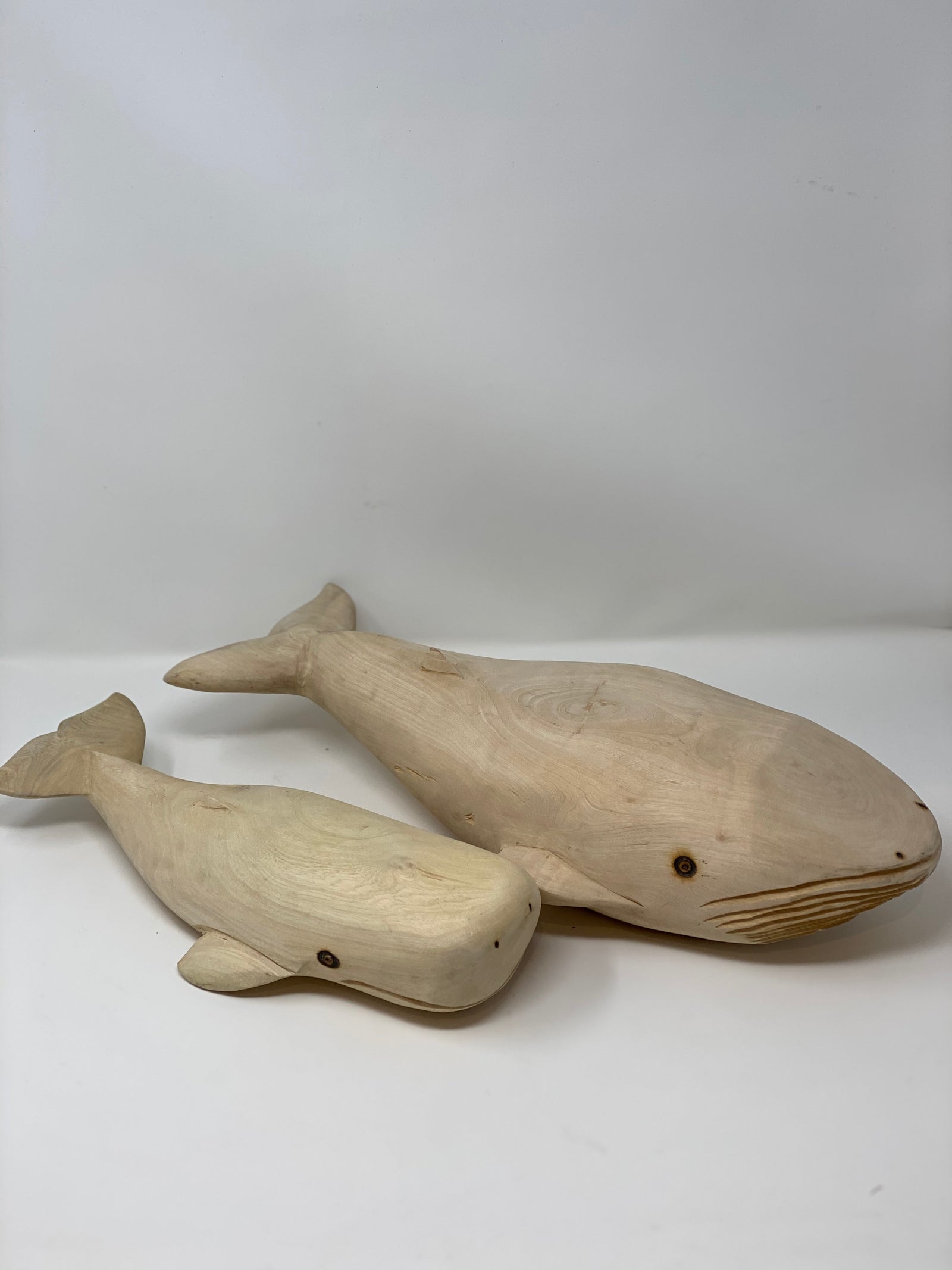 Whale - Hand Carved - S
