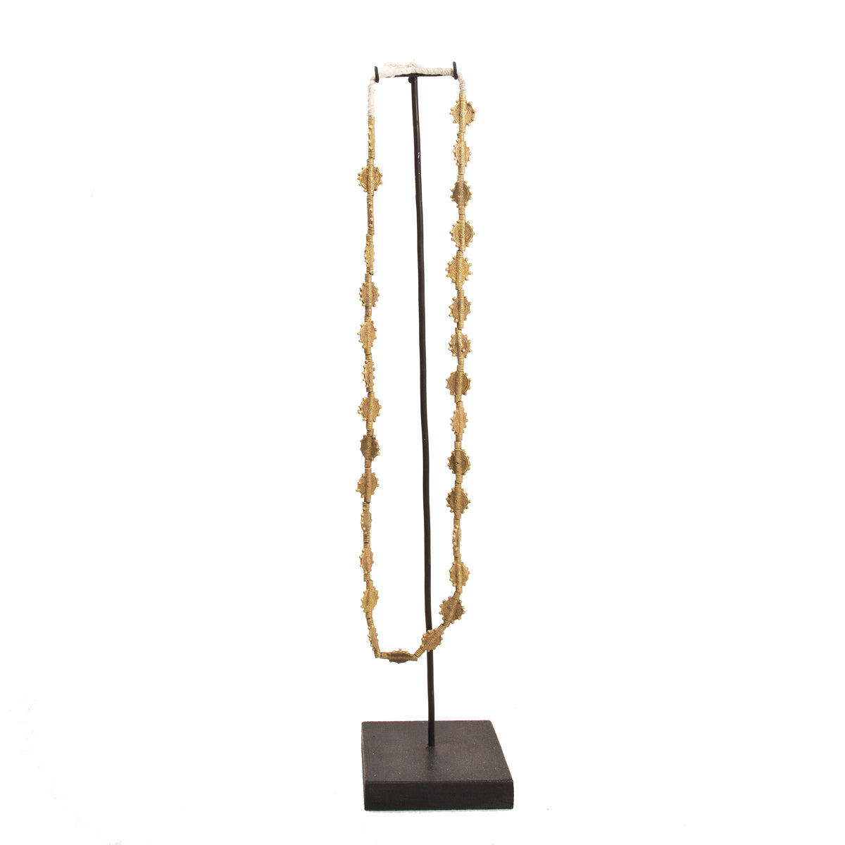 Bronze Beaule (Ghana) Necklace 110B