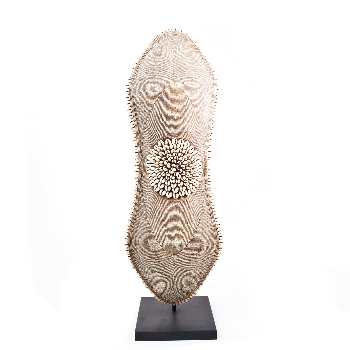 Cameroon Beaded Shield - Oblong - 17C