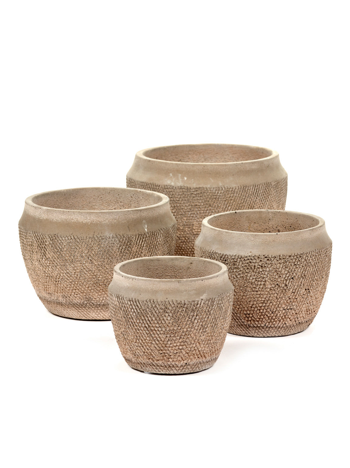 Sand cement pot by Serax, another view
