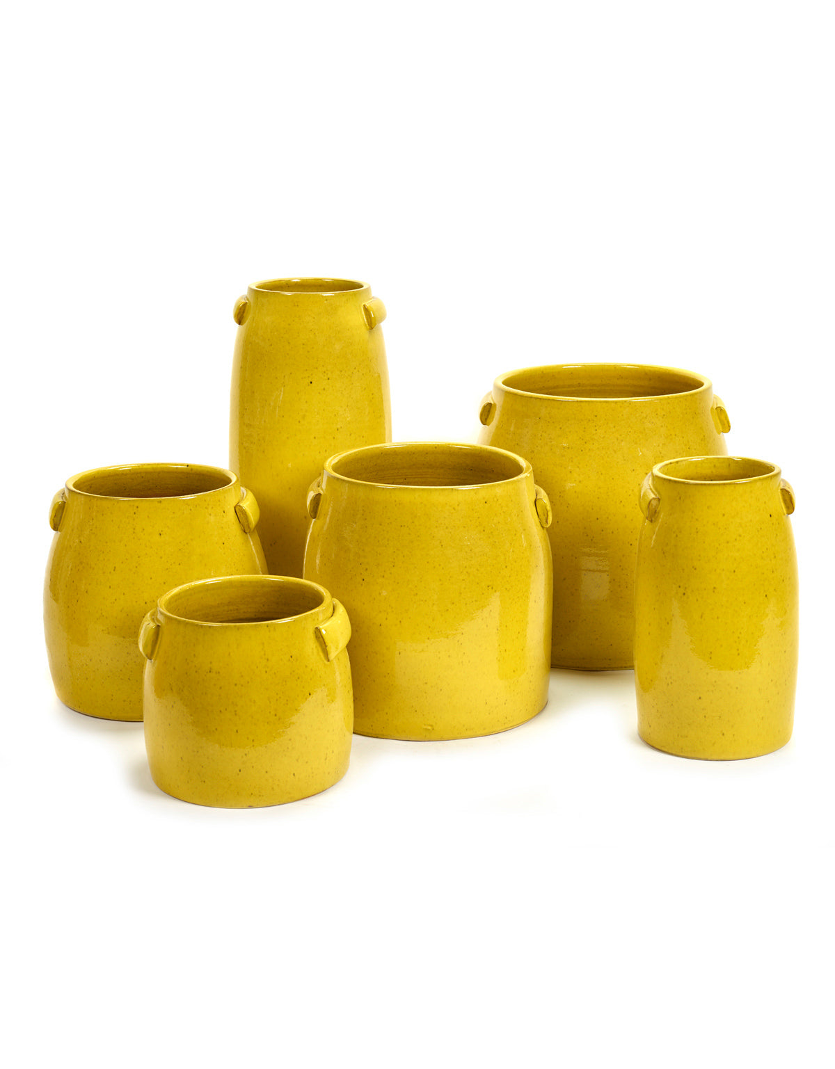 Yellow Tabor Pot — detail view