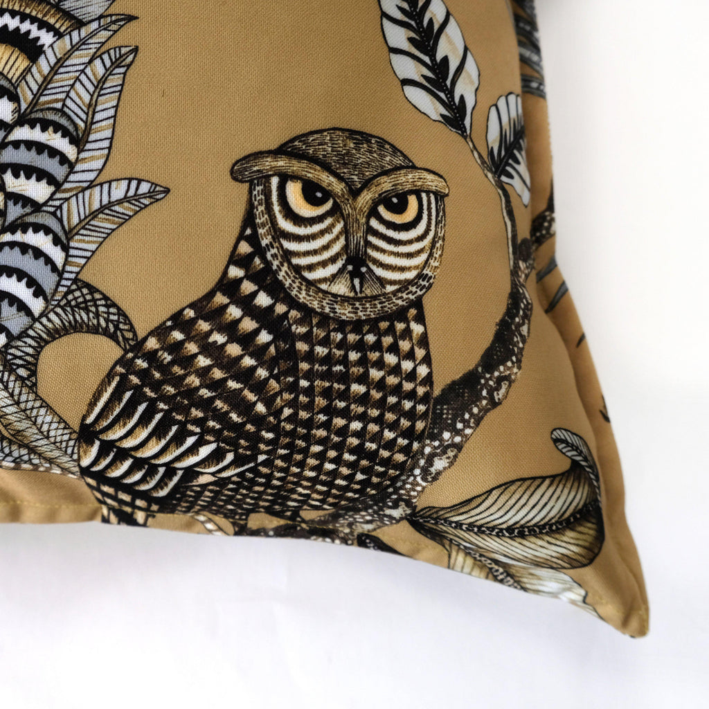 Ardmore Camp Critters outdoor cushion cover — reverse (same design)