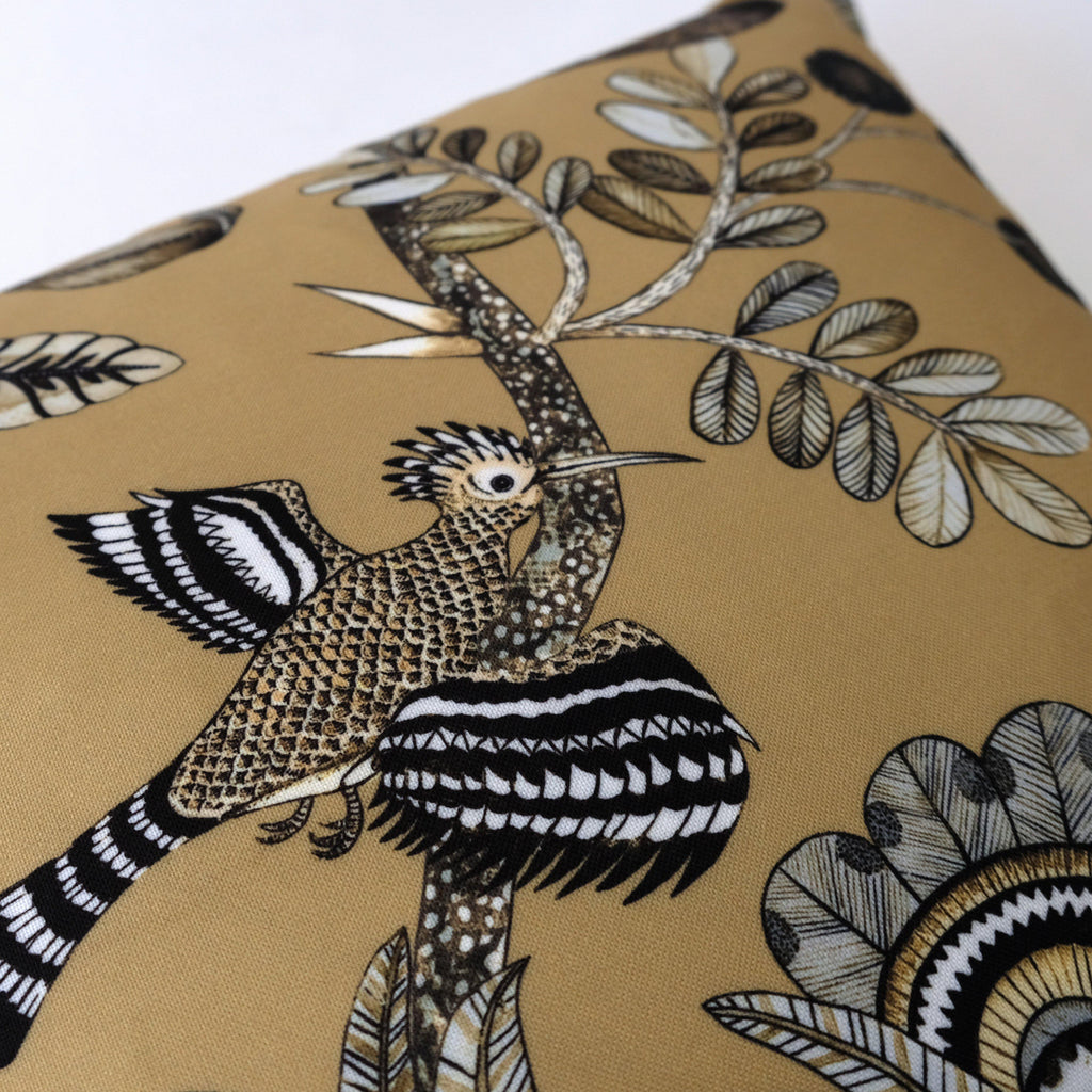 Ardmore Camp Critters outdoor cushion cover — detail