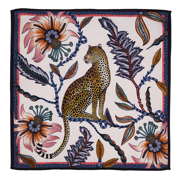 Ardmore - Leopard Napkins in Frost
(Pair)