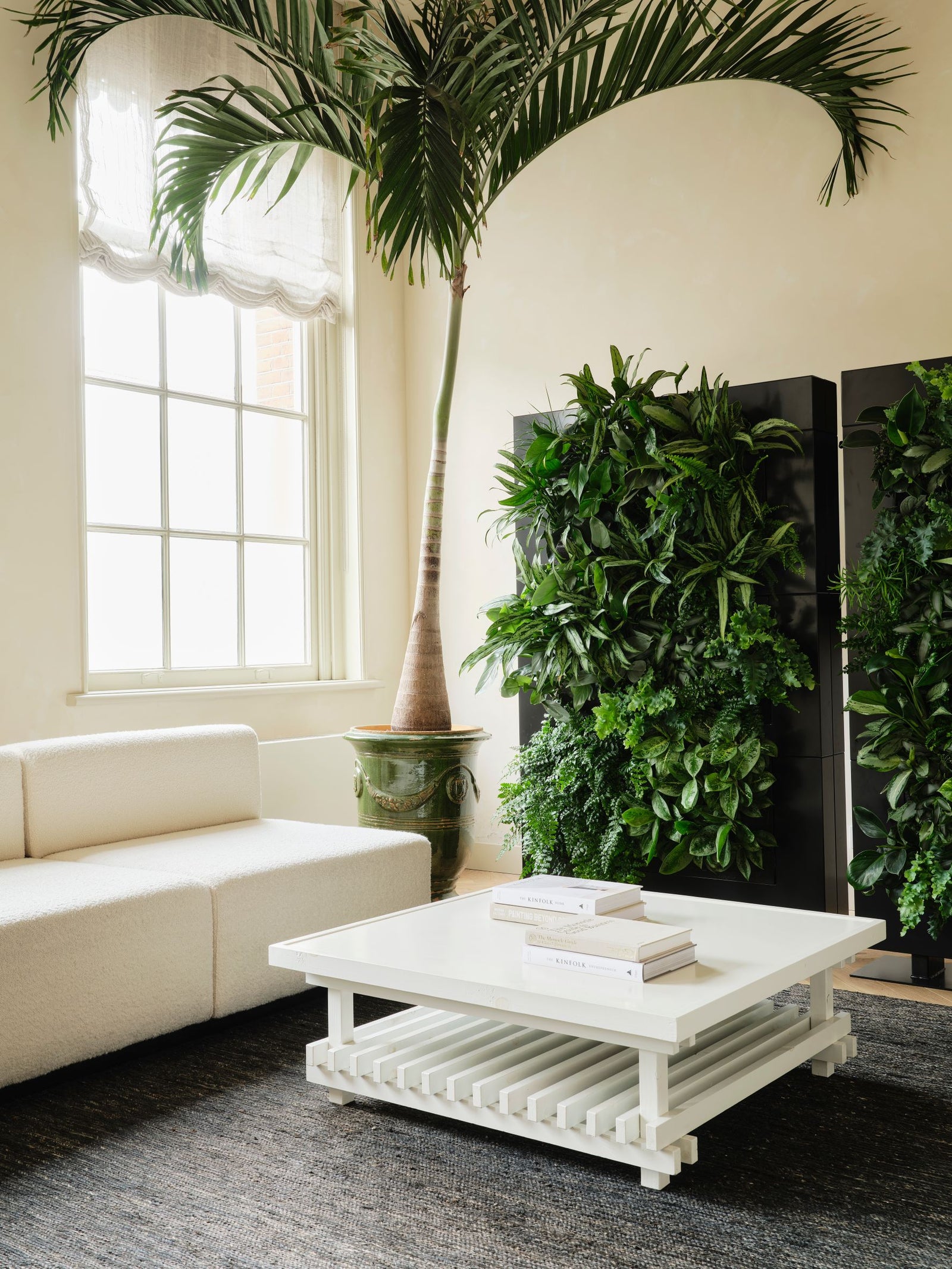 Living Wall Divider - 131cm - Black