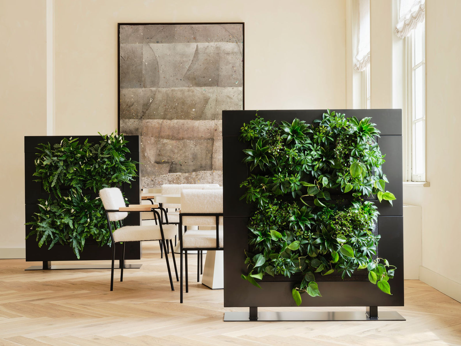Living Wall Divider - 180.5cm - Black
