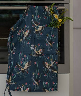 Adjustable neck and waist tie 100% Cotton