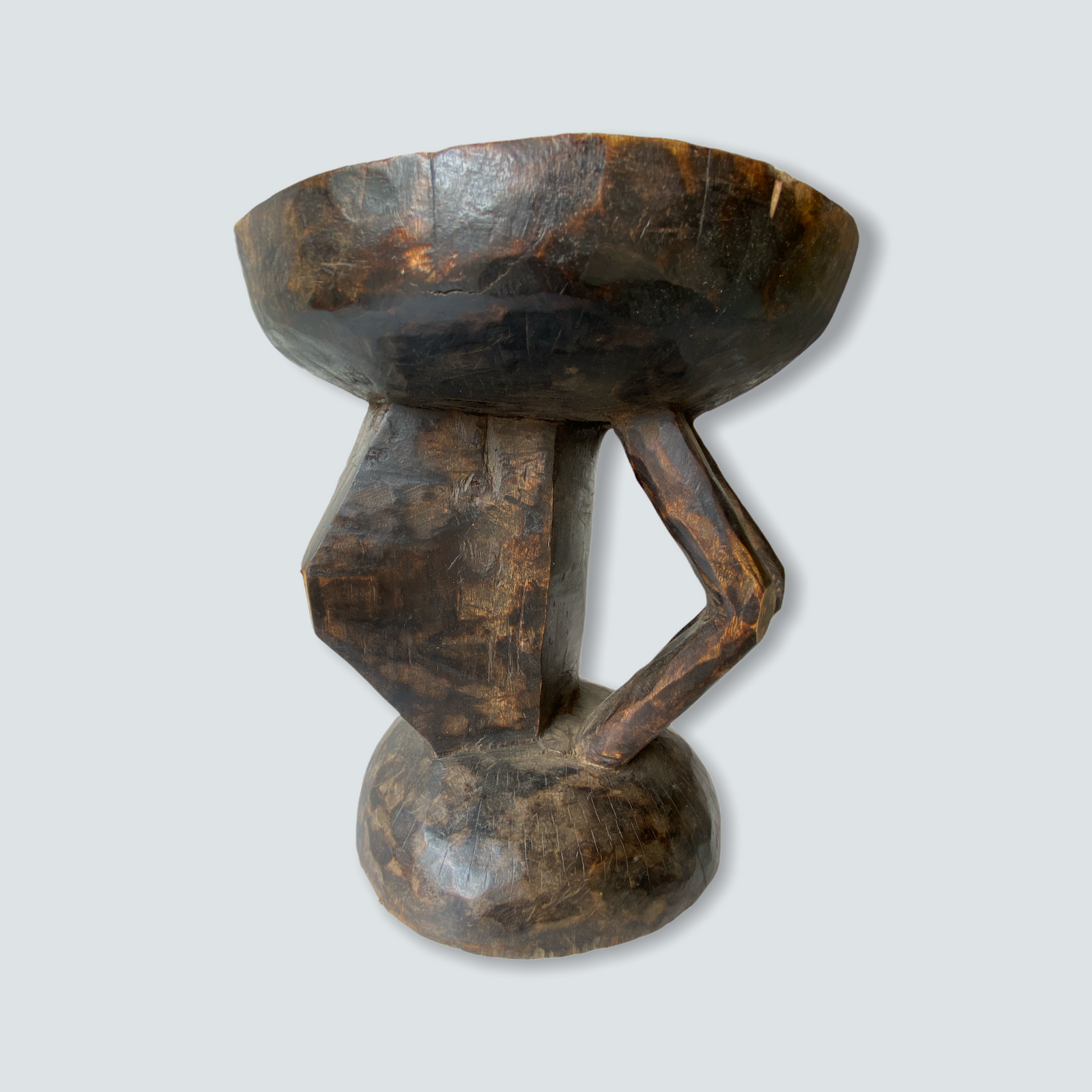 Vintage Tonga Stool - Zimbabwe XL (03)