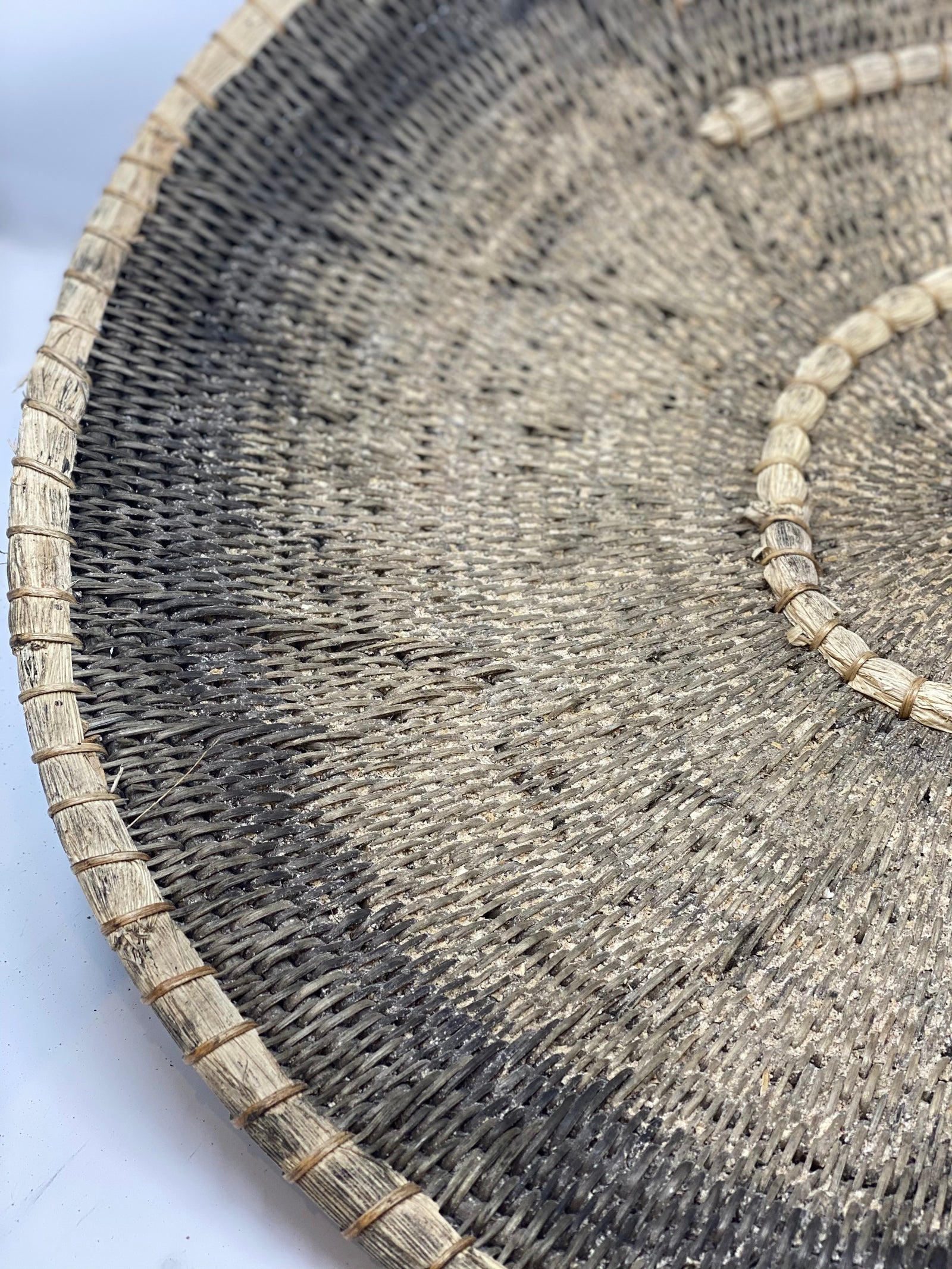 Vintage Makenge Basket - Zambia