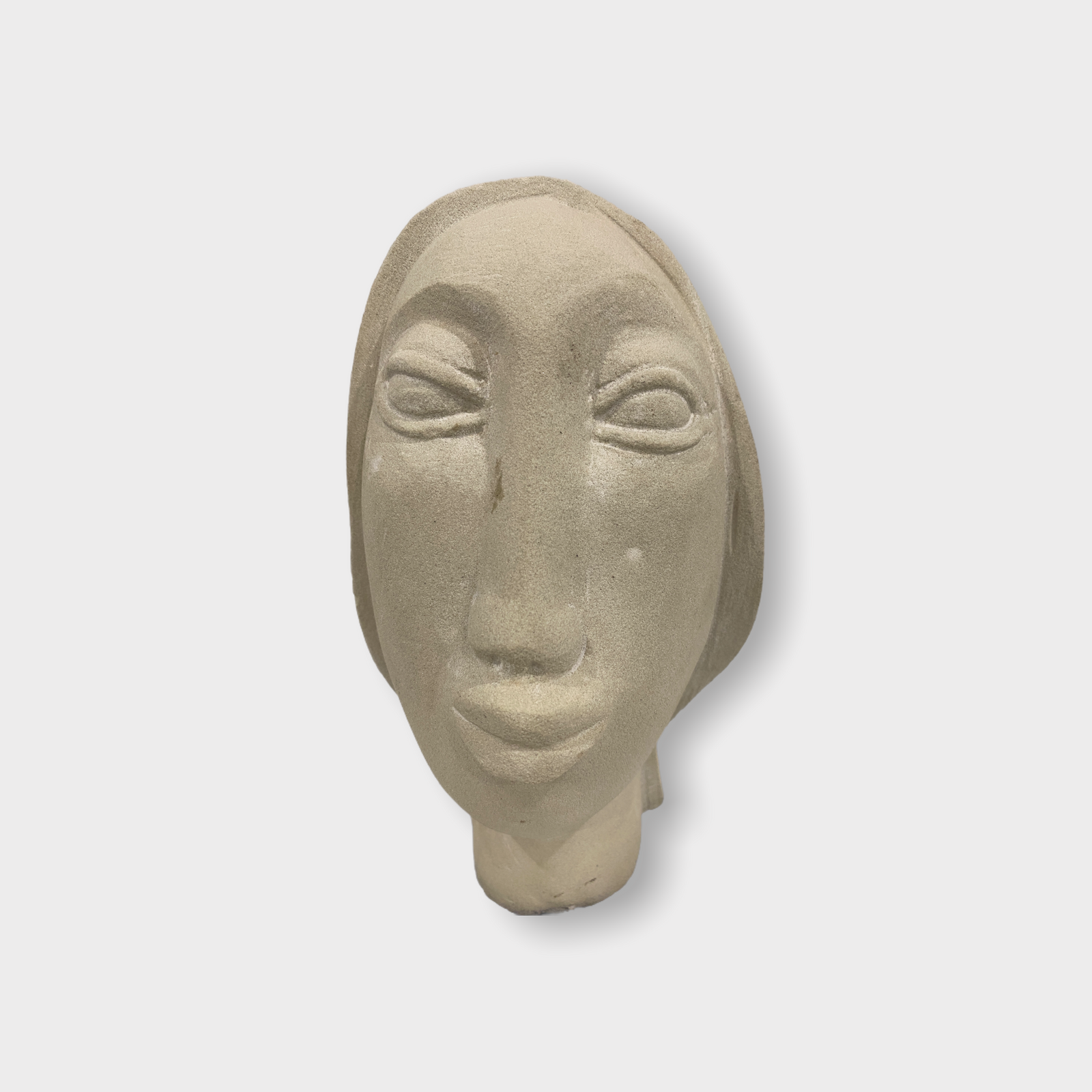 Stone head sculpture by Rizimu Chiwawa Zimbabwe (3104)