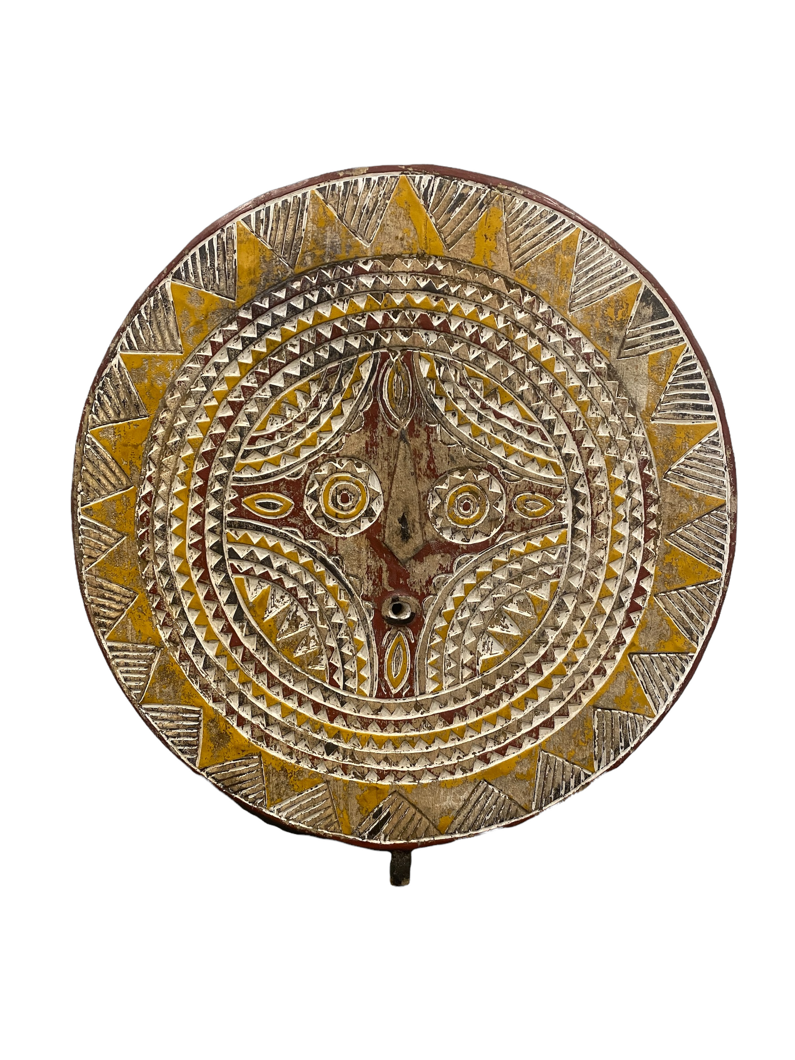 Sun Bobo mask - Yellow/White (51.4)