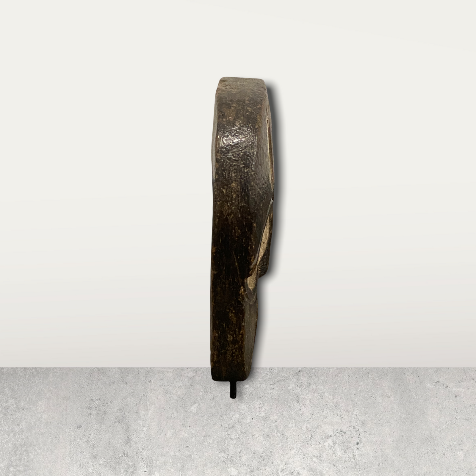 Small African mask on stand