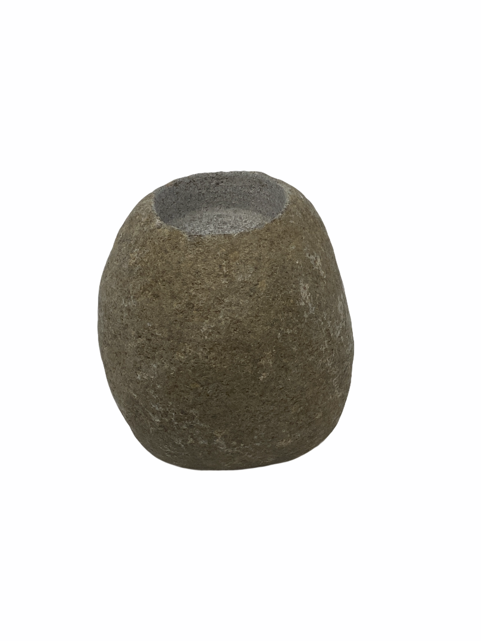 Zimbabwe Stone carved Tea Light holder - M