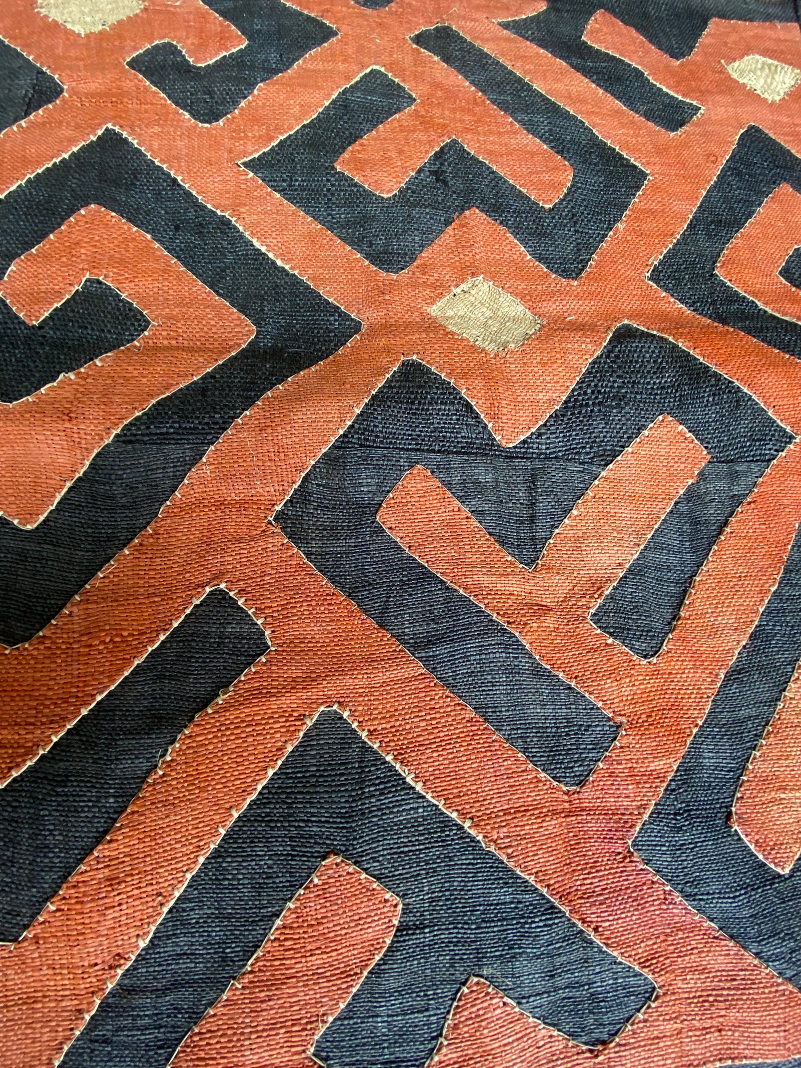 Vintage Kuba cloth - Congo (01)