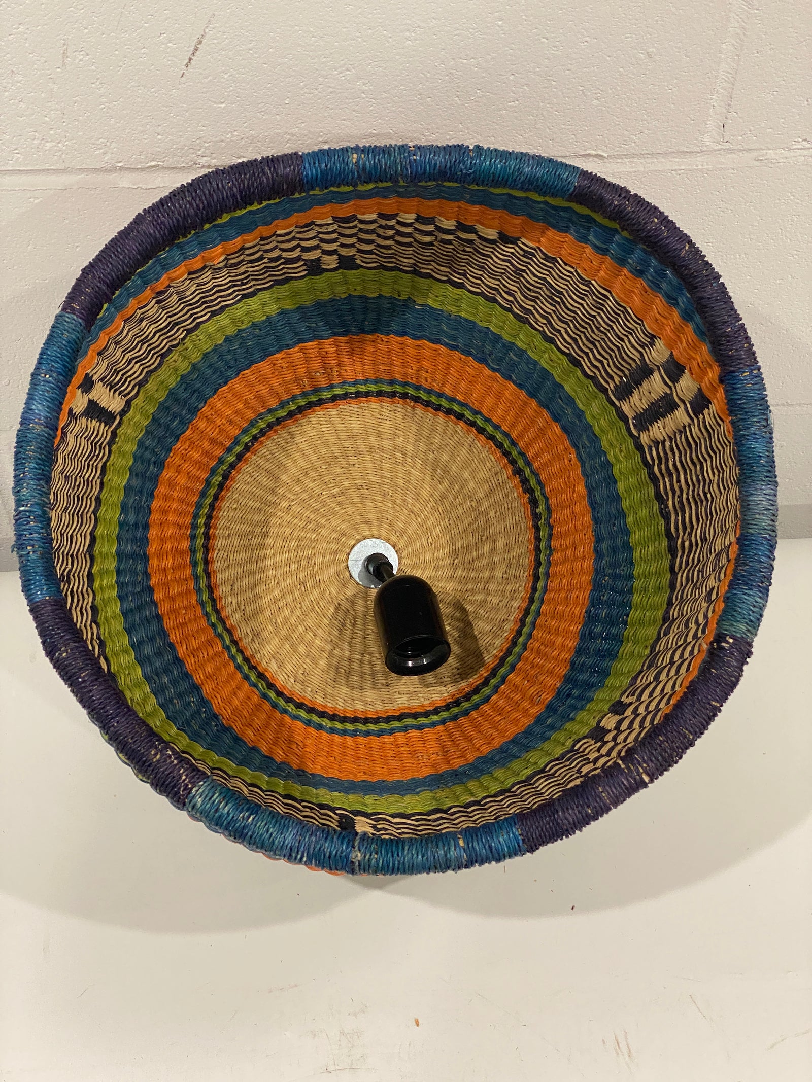 Hand Woven Basket Light - (123.6)