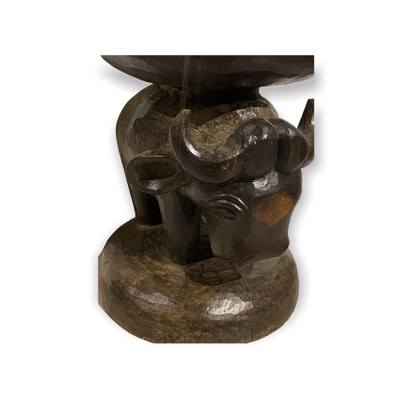 Tonga Stool - Old Buffalo hand carved (03)