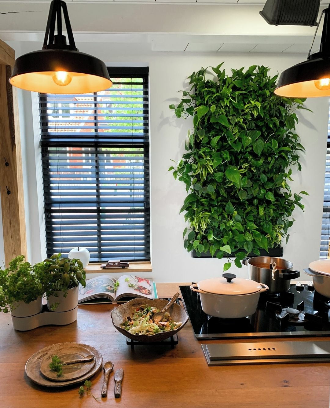 Frameless Living Wall System