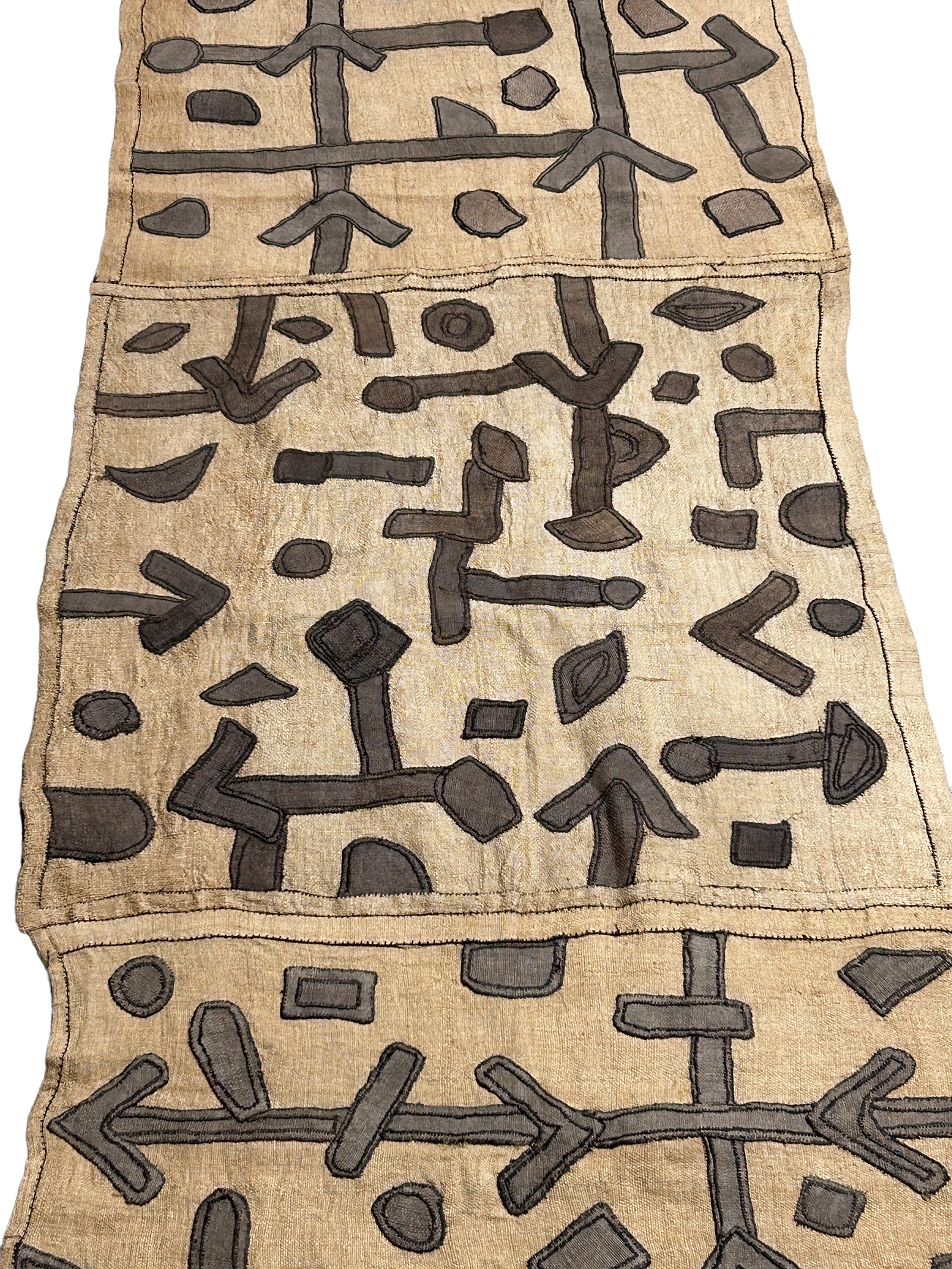 Antique Kuba cloth - Democratic Republic of Congo TR86.2
