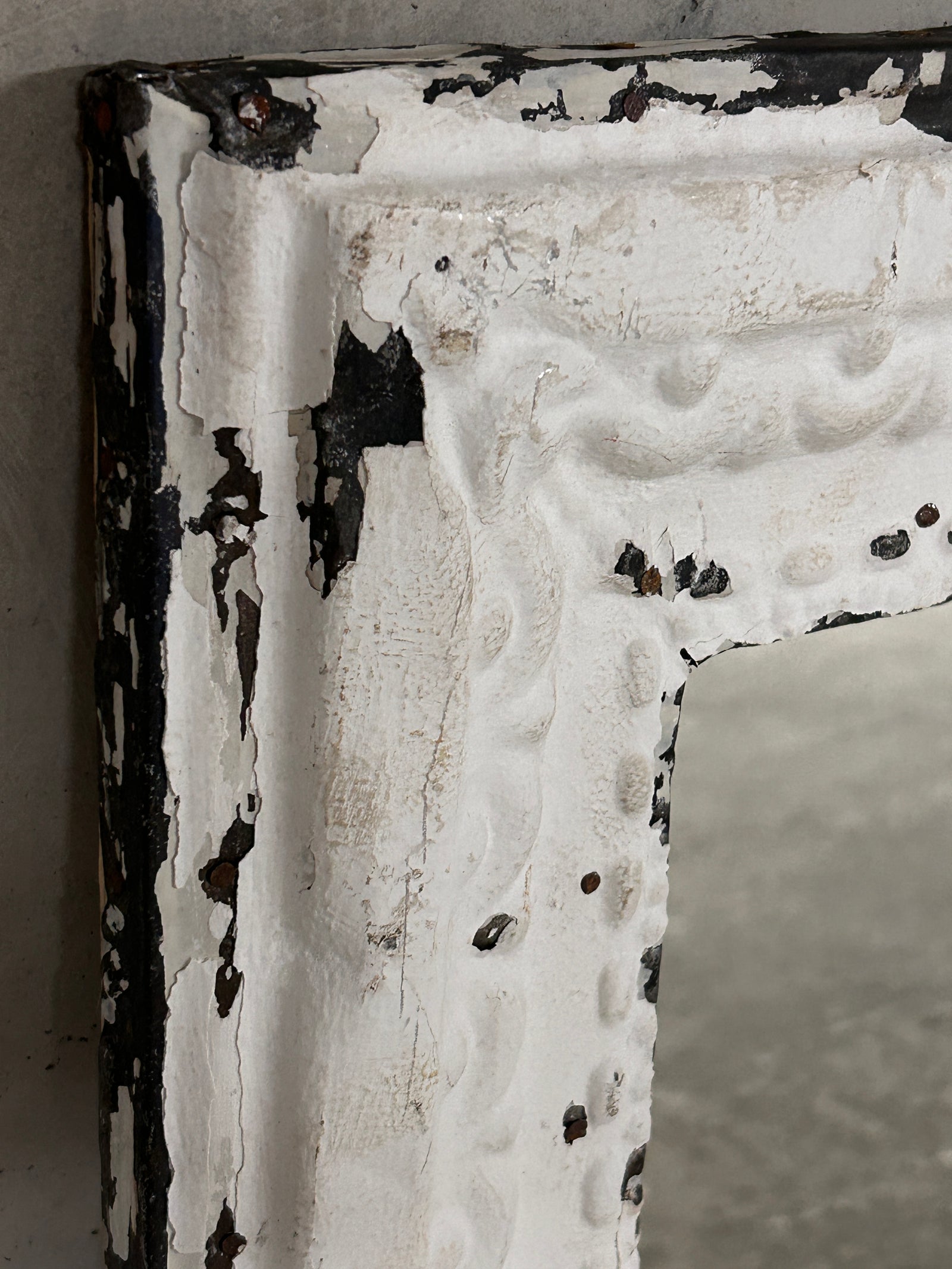 Pressed Tin Ceiling Tile Mirror (RW10)