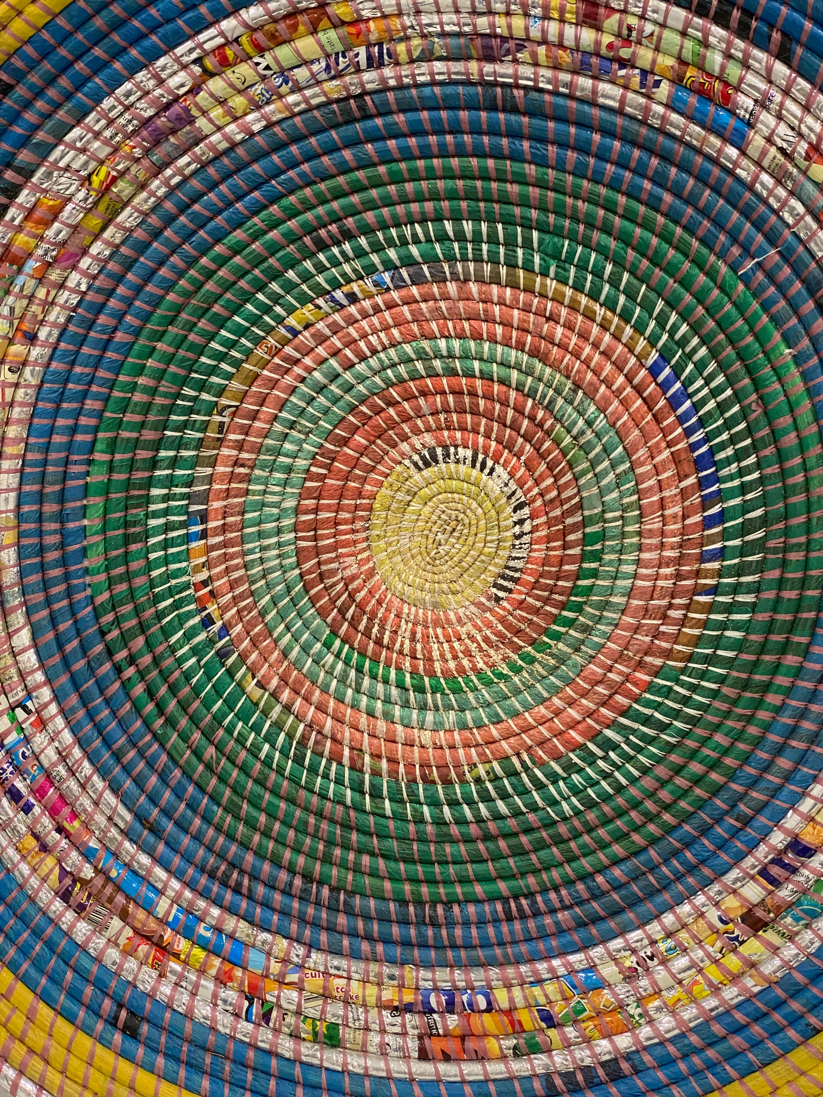 Zambian Wall Basket - (TR43.4)