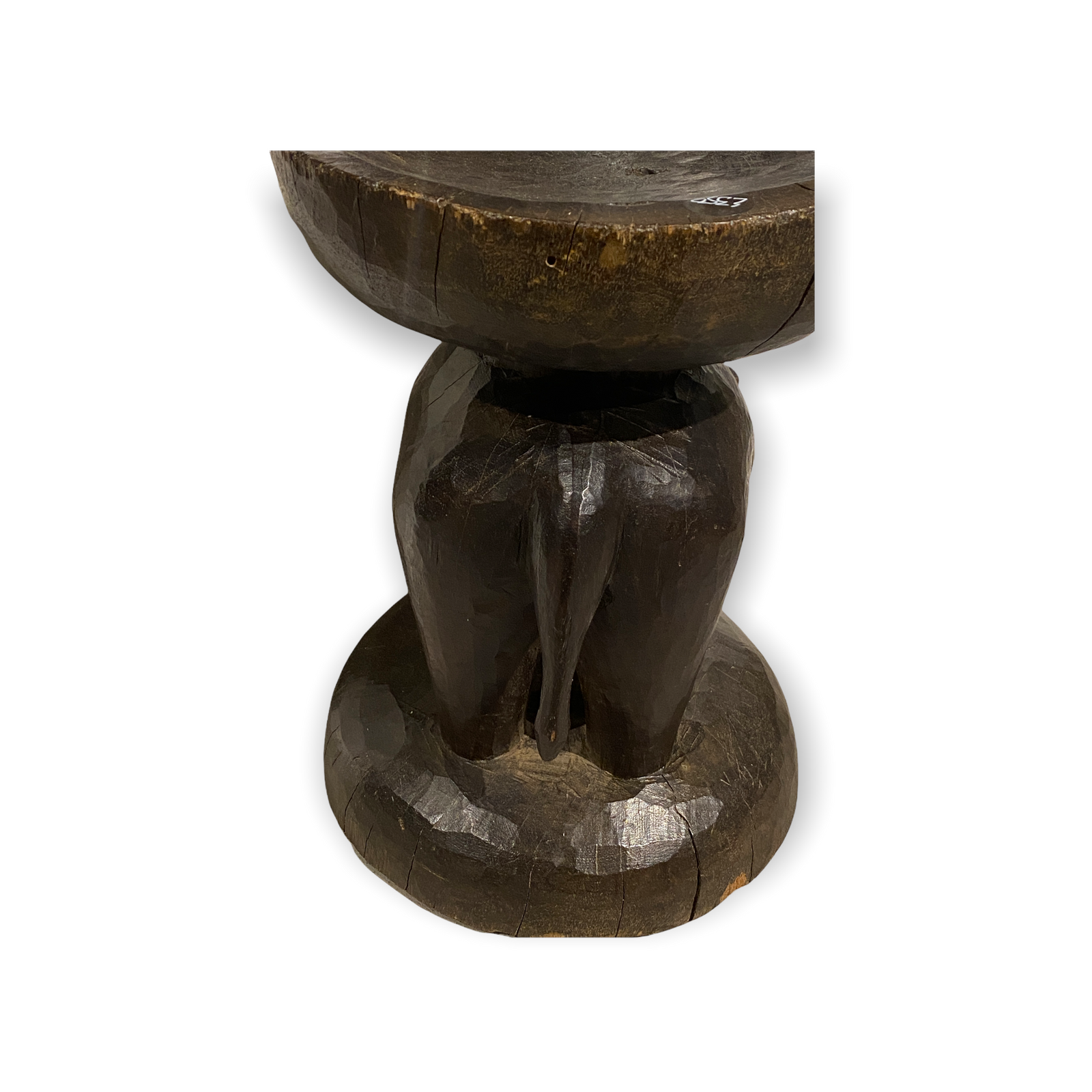Tonga Stool - Old Buffalo hand carved (02)