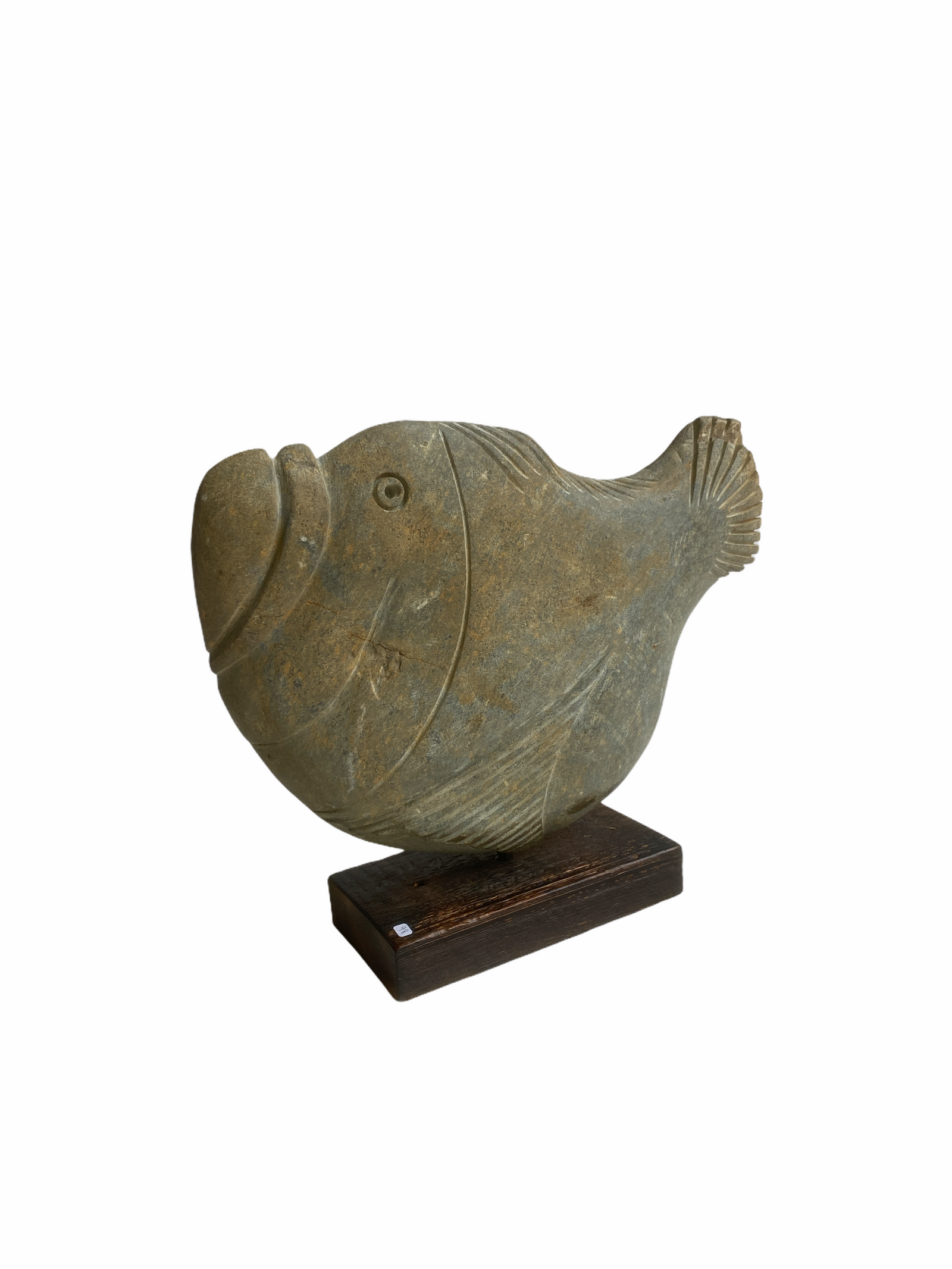 Stone Fish Sculpture - Zimbabwe (02)