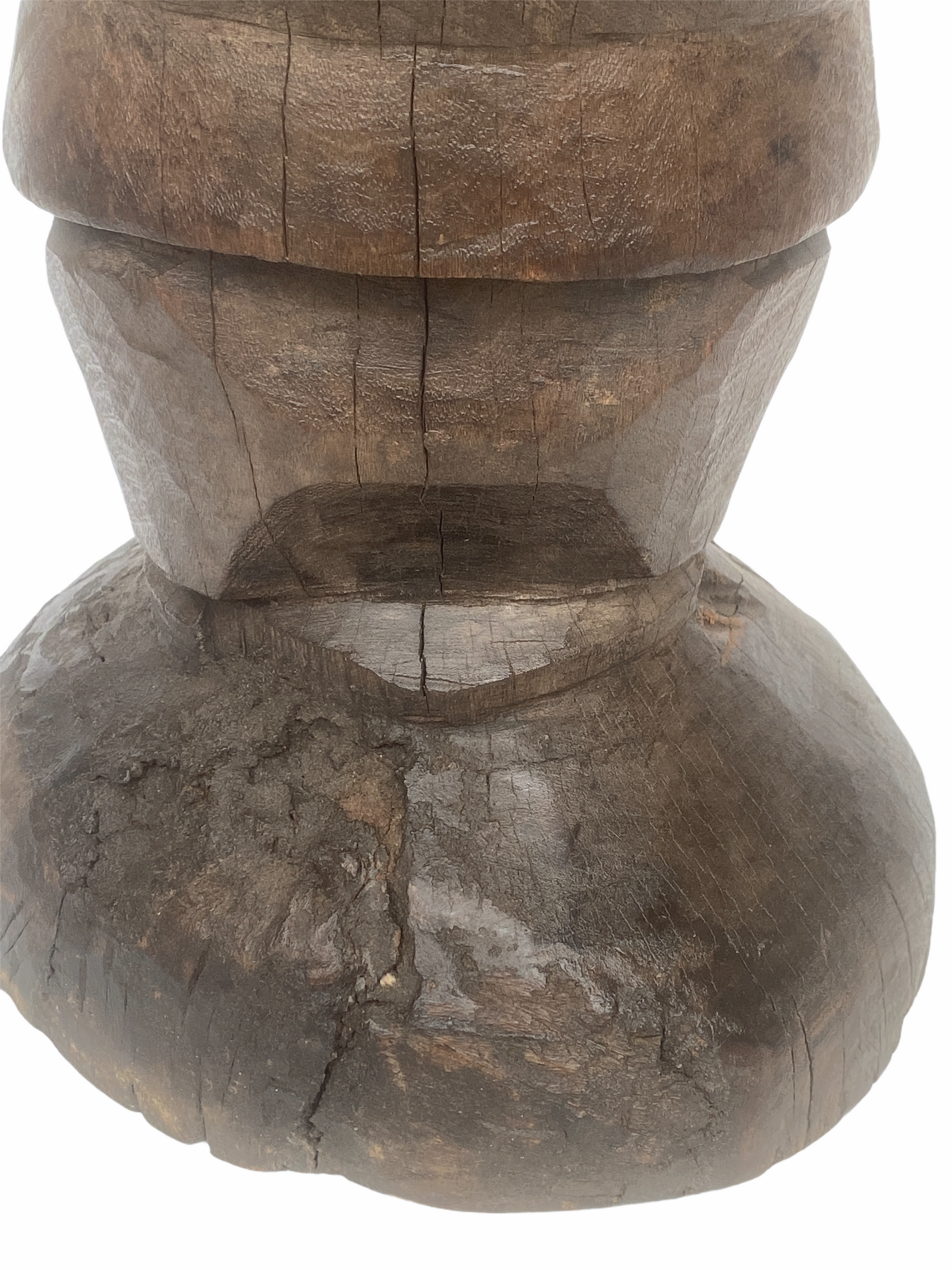 African Grain Stomper Stool/Planter - Zambia