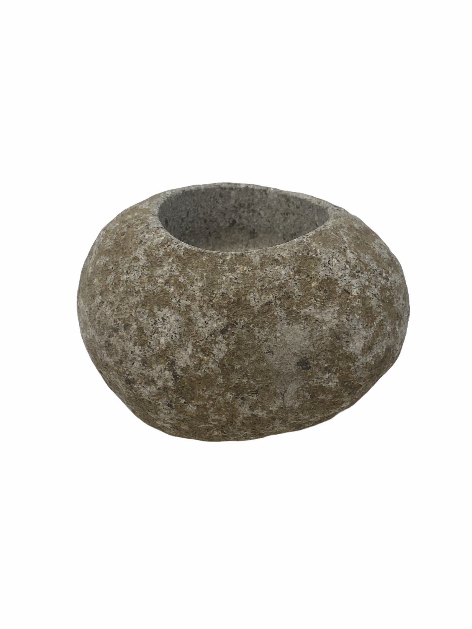 Zimbabwe Stone carved Tea Light holder - S
