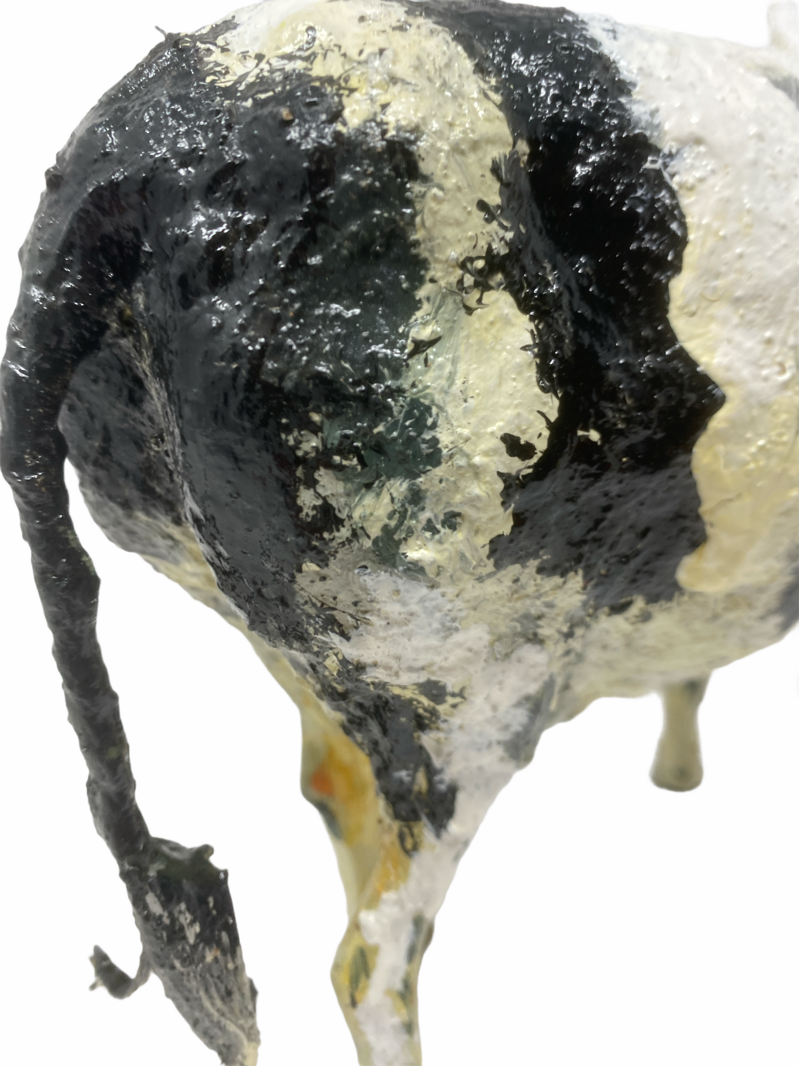 Paper Mache Nguni Cow