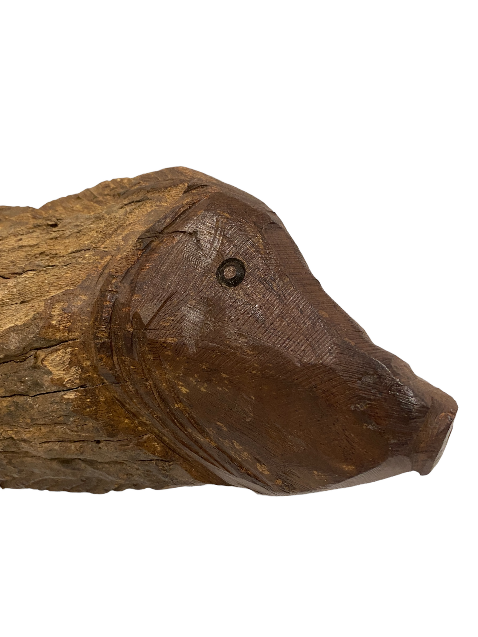 Driftwood Hand Carved Fish - M (1205)