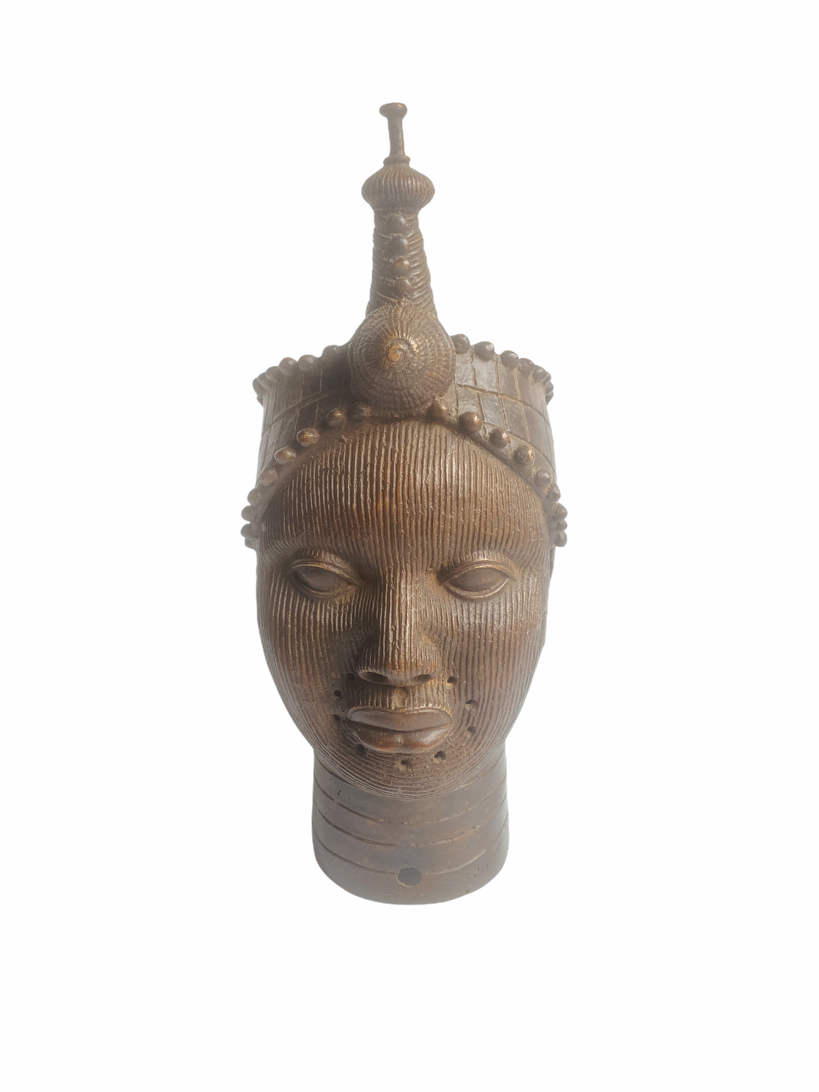 Benin Bronze Head - Large