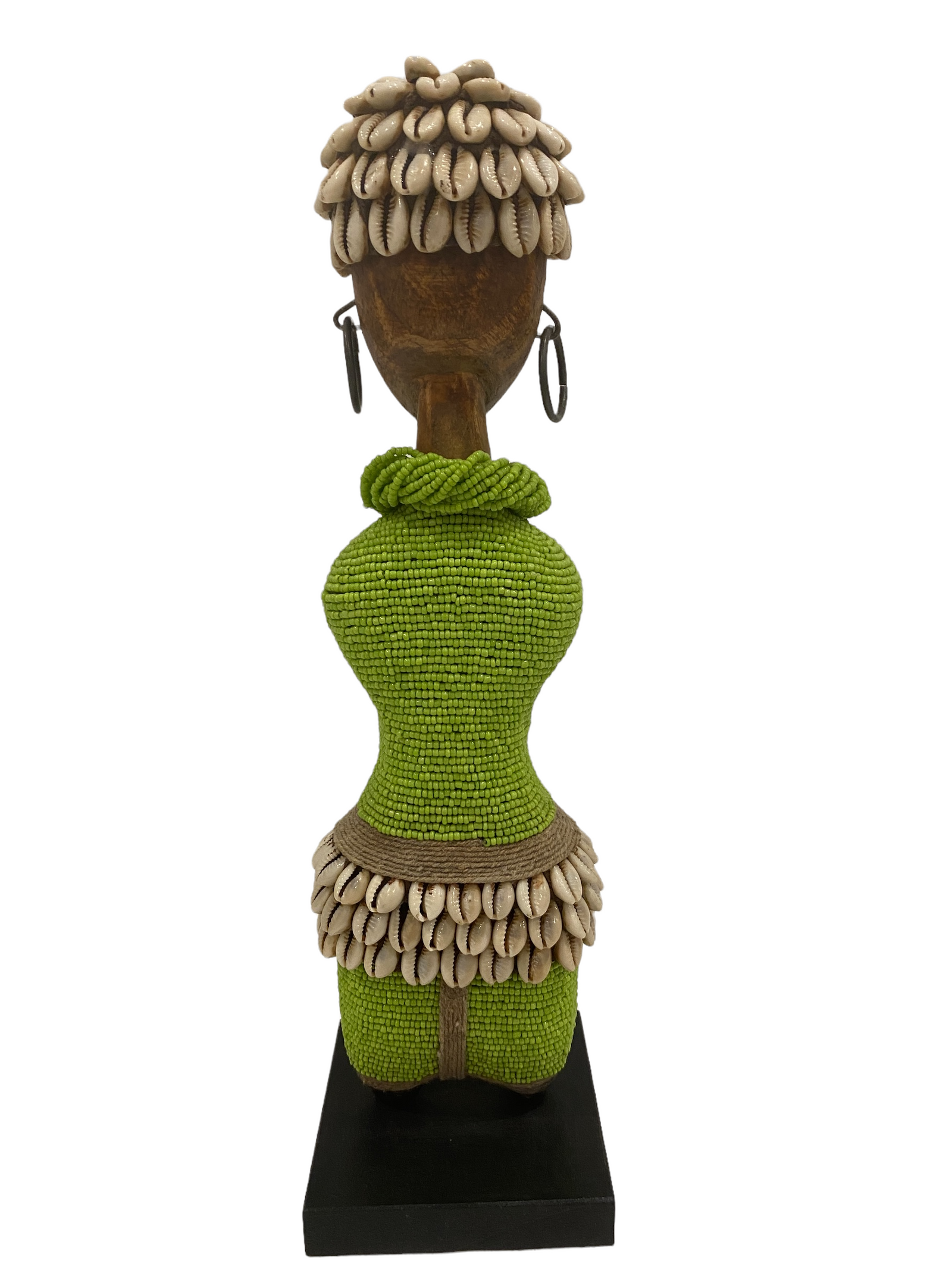 Namji Doll - Green beaded (1407)