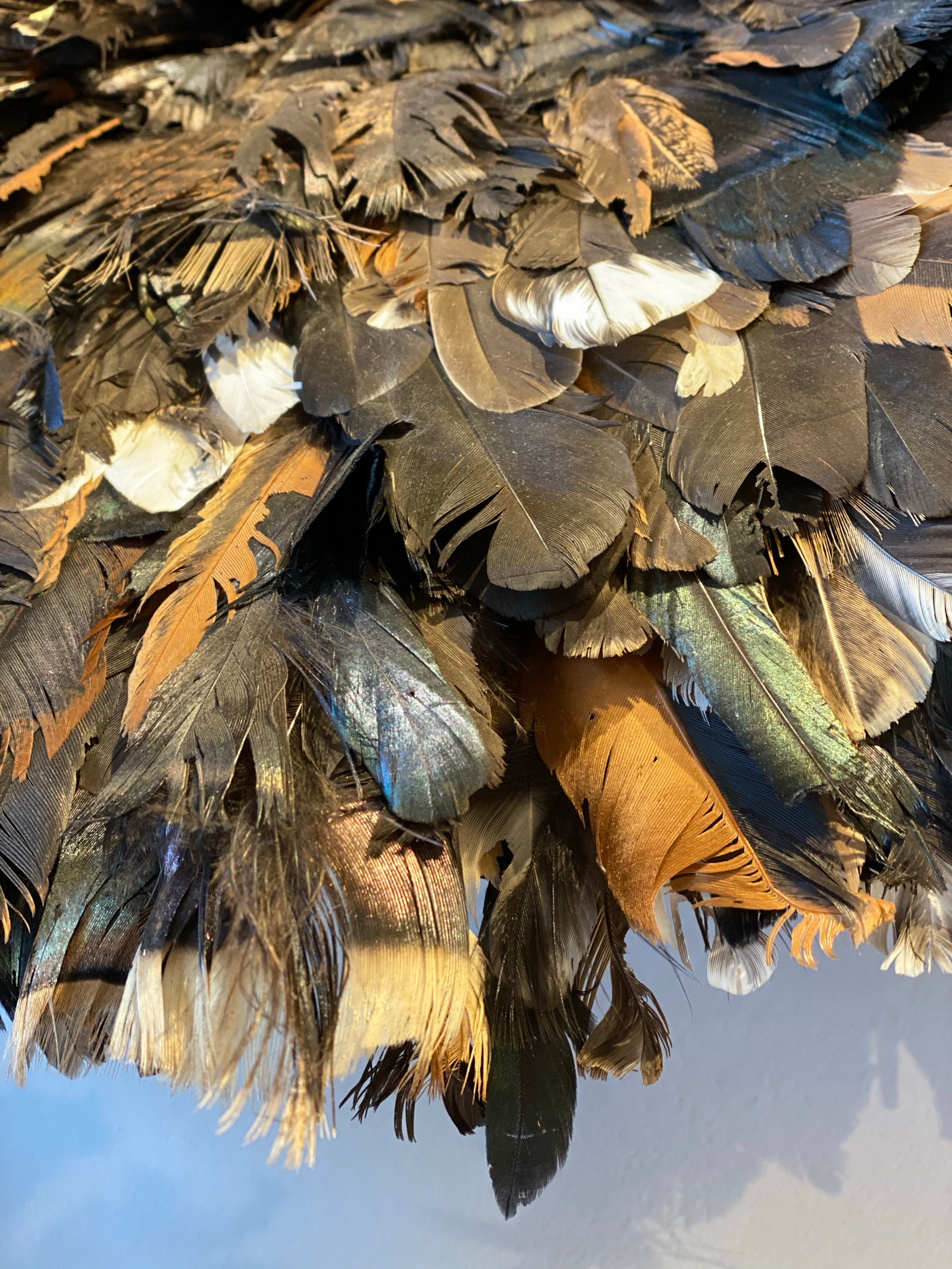 Juju Hat - Brown feathers - 70cm