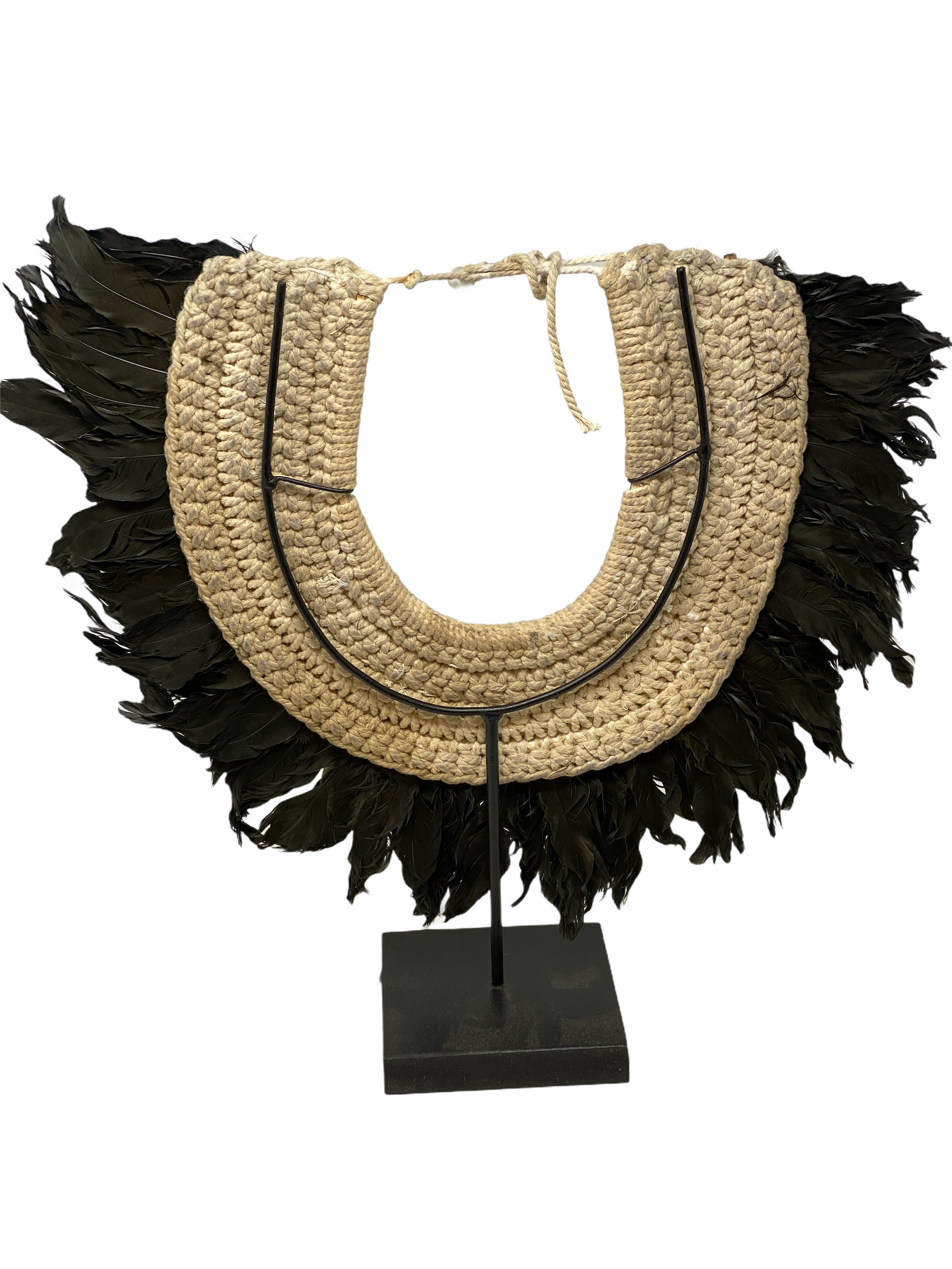 Handmade Feather & Shell necklace