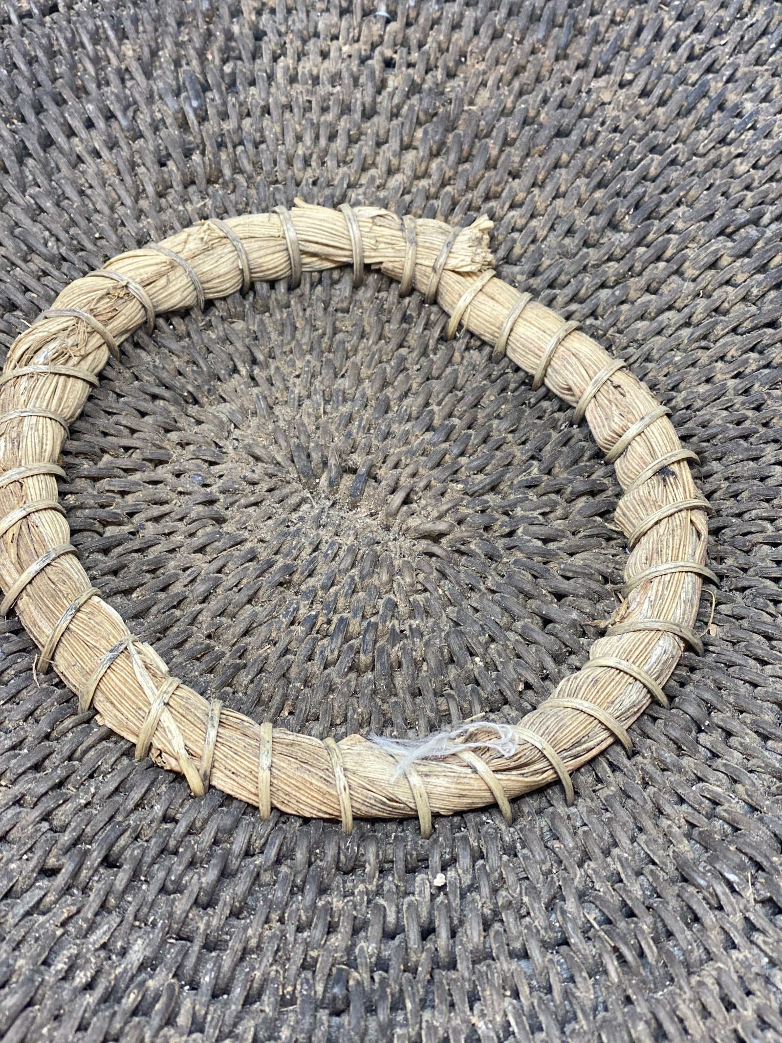 Vintage Makenge Basket - Zambia