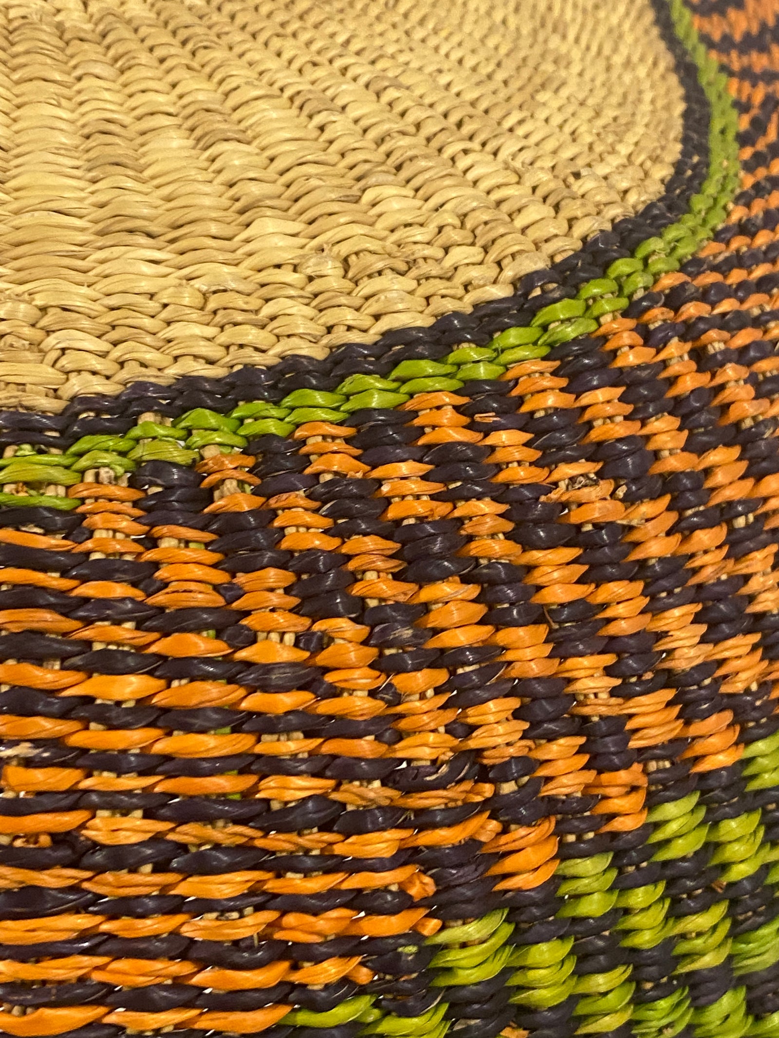 Hand Woven Basket Light - (123.1)