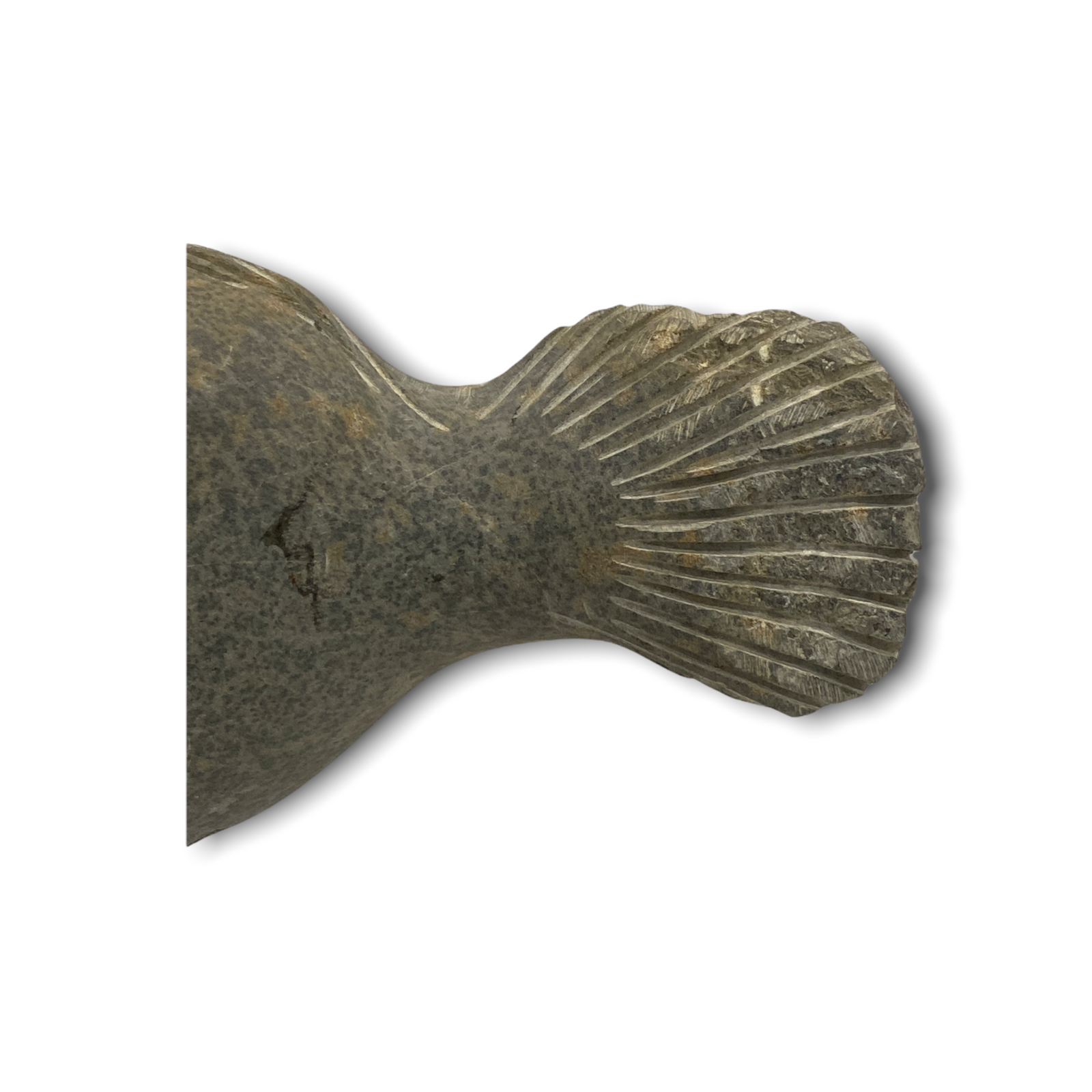 Stone Fish Sculpture - Zimbabwe (35.1)