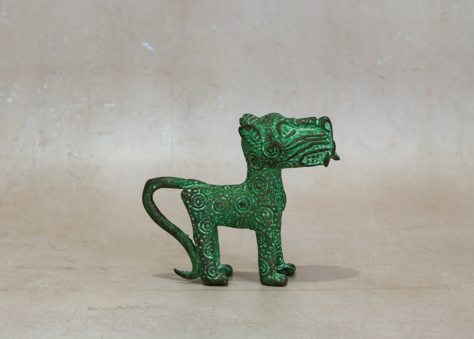 Benin Leopard sculpture - Bronze 1.1