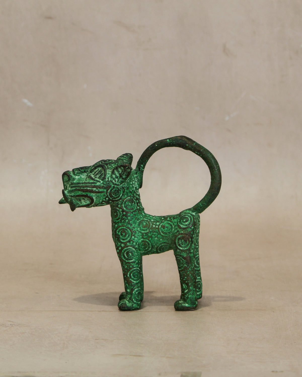 Benin Leopard sculpture - Bronze 1.2