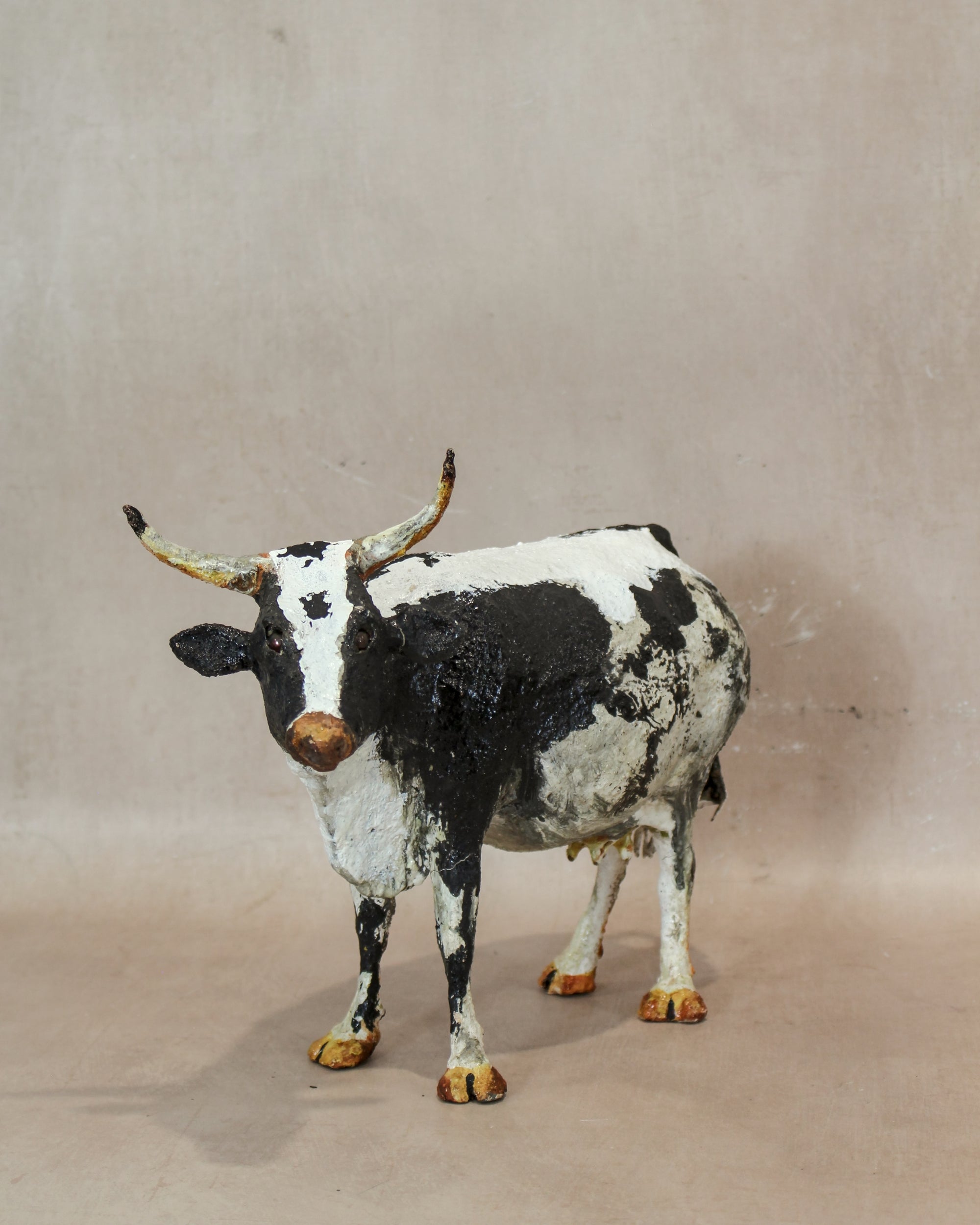 Paper Mache Nguni Cow - 185.2