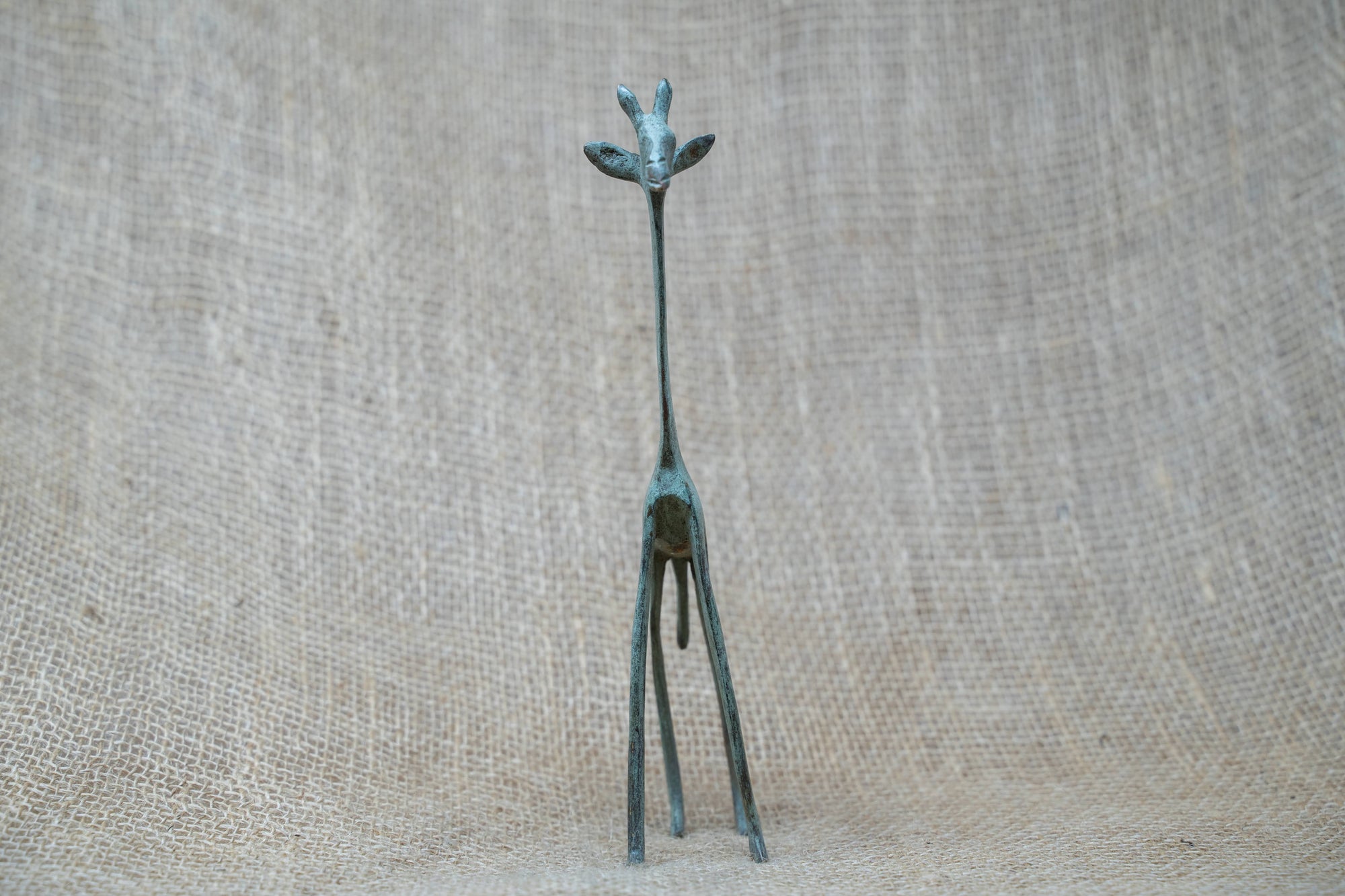 Bronze Giraffe - Chad 20cm.1